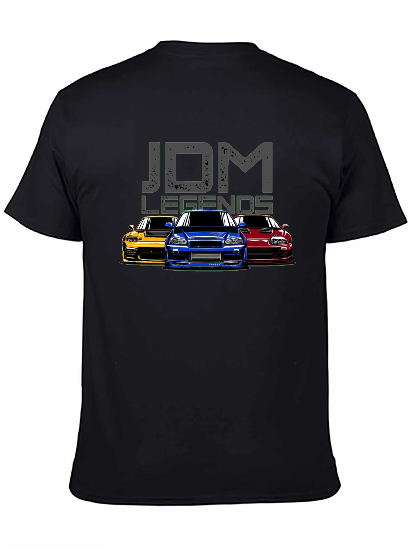 JDM Legends Graphic Tee - Car Enthusiast Shirt
