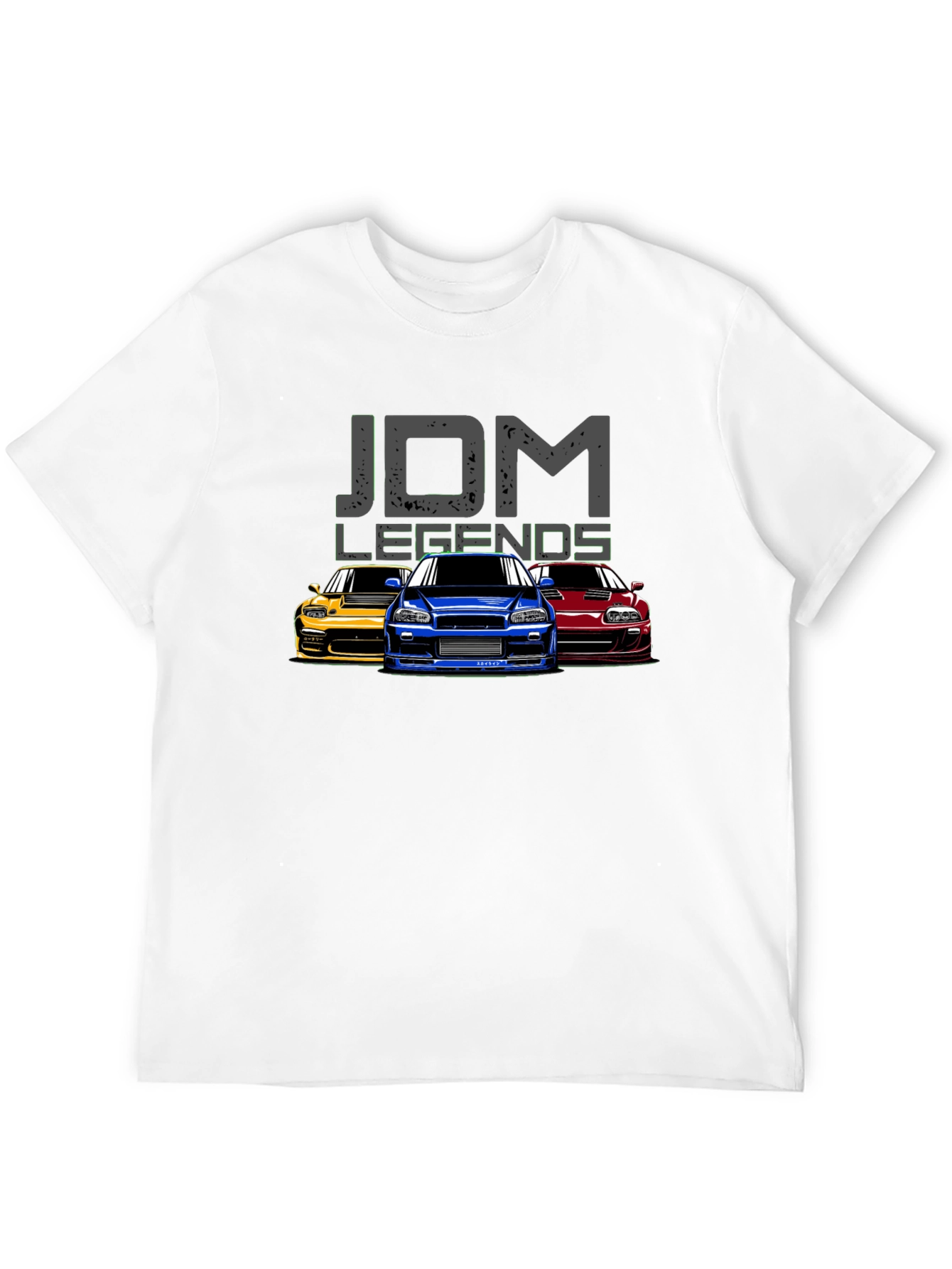 JDM Legends Graphic Tee - Car Enthusiast Shirt