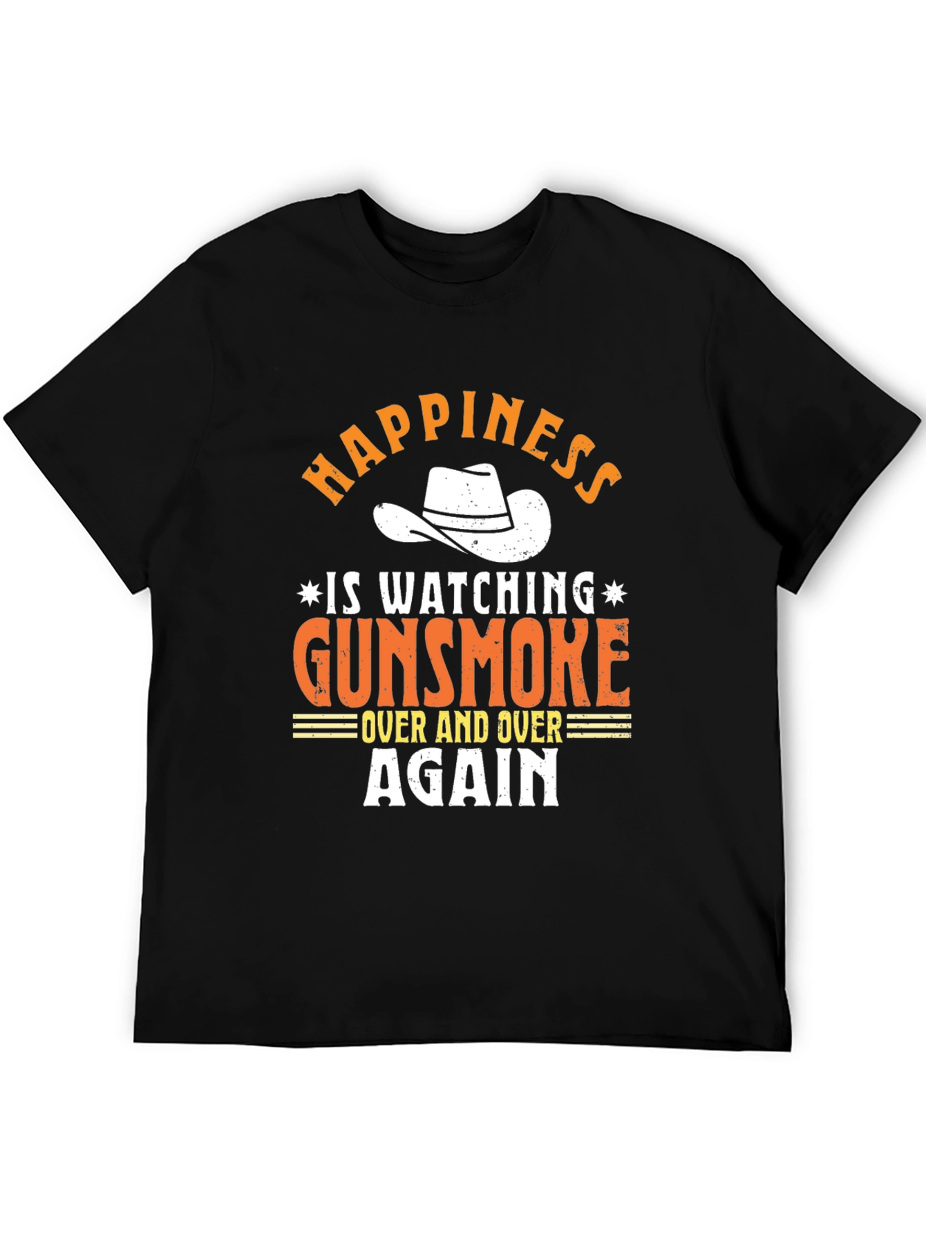 Gunsmoke T-Shirt - Happiness Watching Over and Over