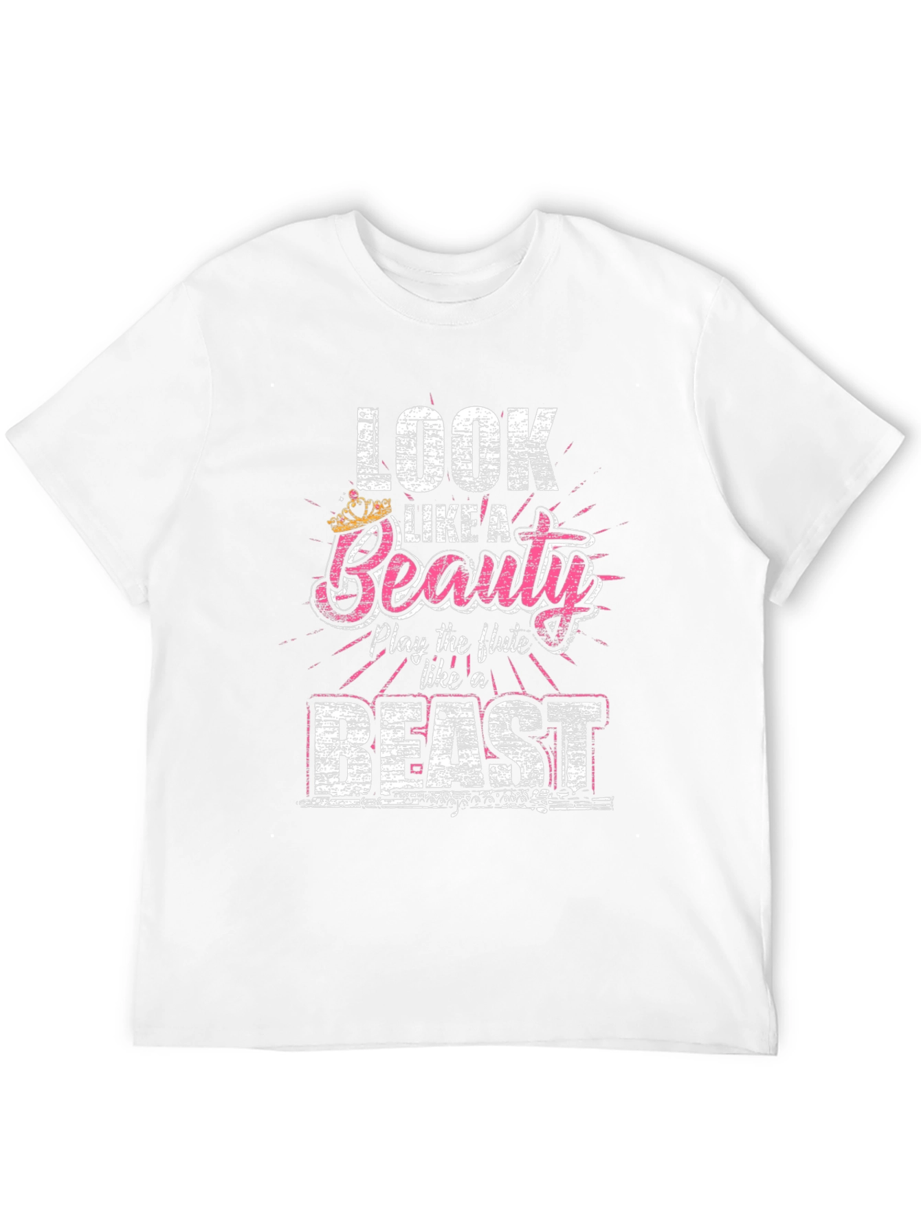 Beauty and the Beast Flute Player T-Shirt
