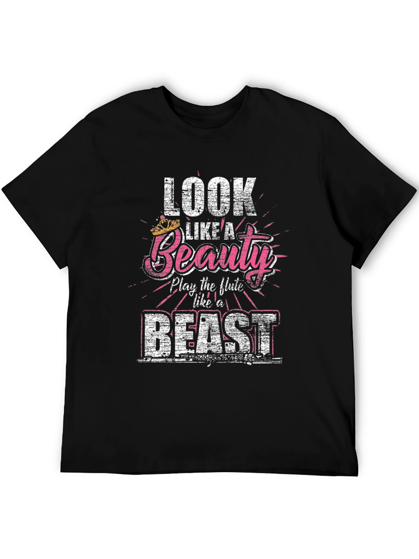 Beauty and the Beast Flute Player T-Shirt