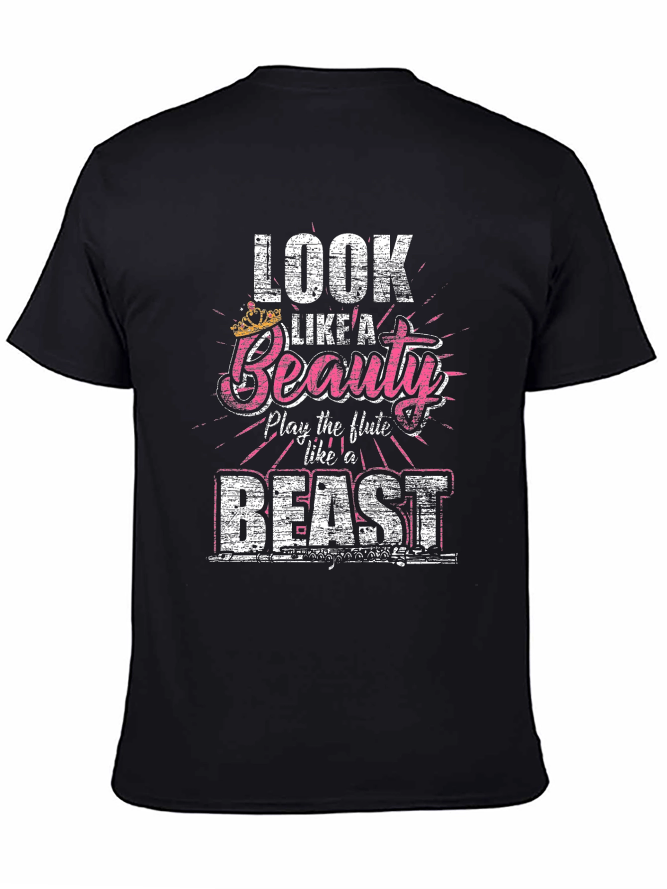 Beauty and the Beast Flute Player T-Shirt