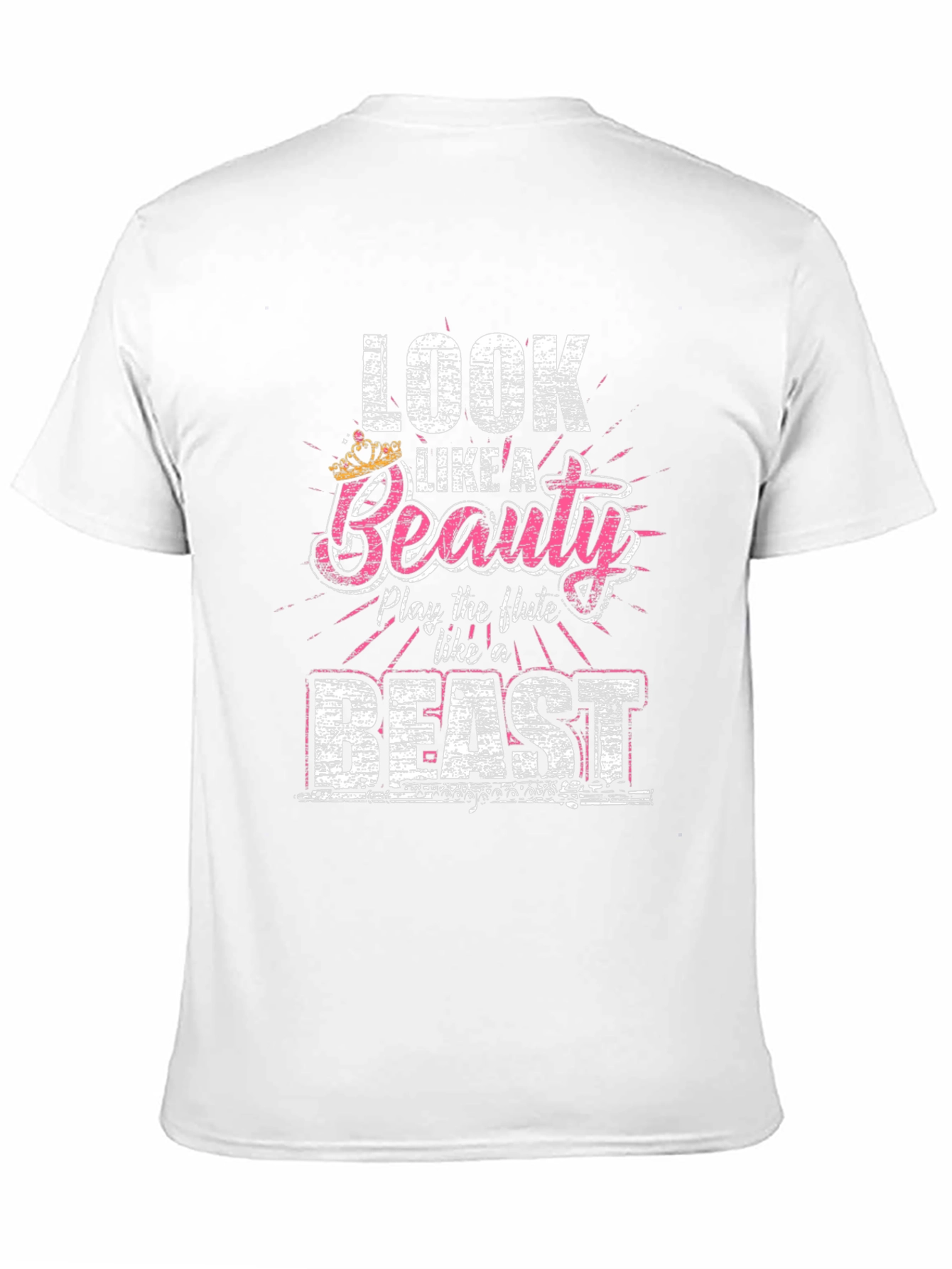 Beauty and the Beast Flute Player T-Shirt
