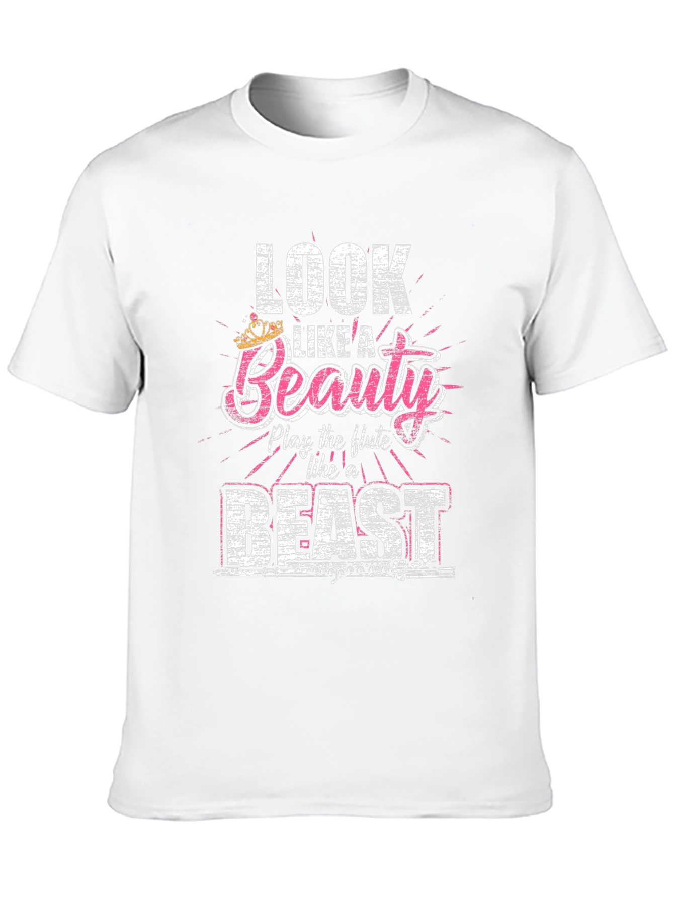 Beauty and the Beast Flute Player T-Shirt