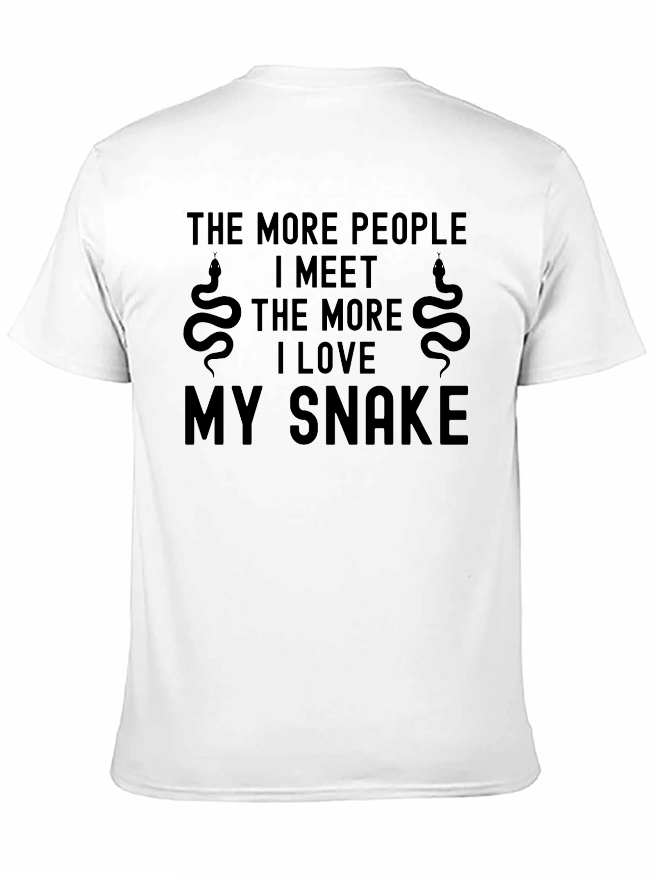 I Love My Snake T-Shirt