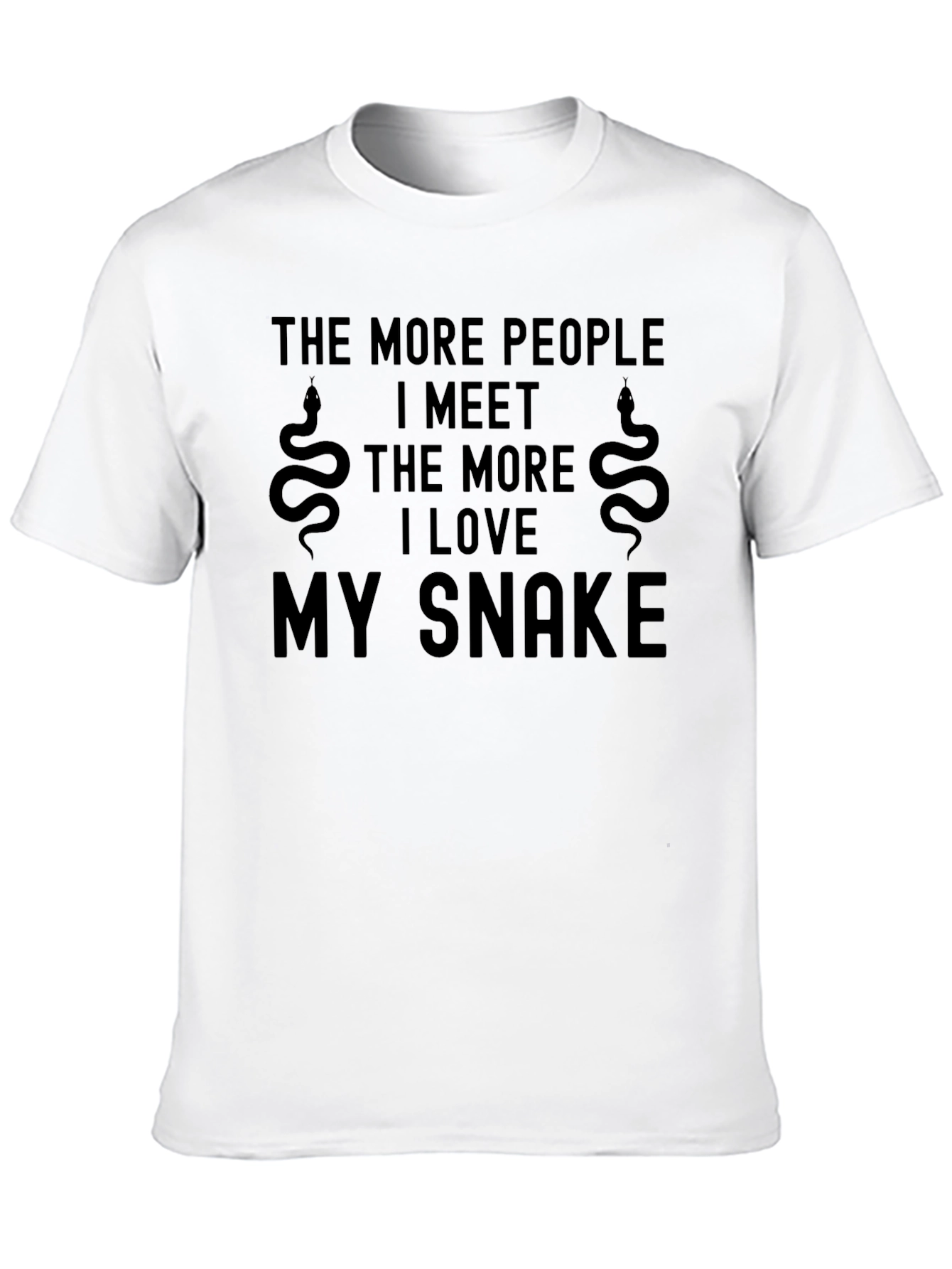 I Love My Snake T-Shirt