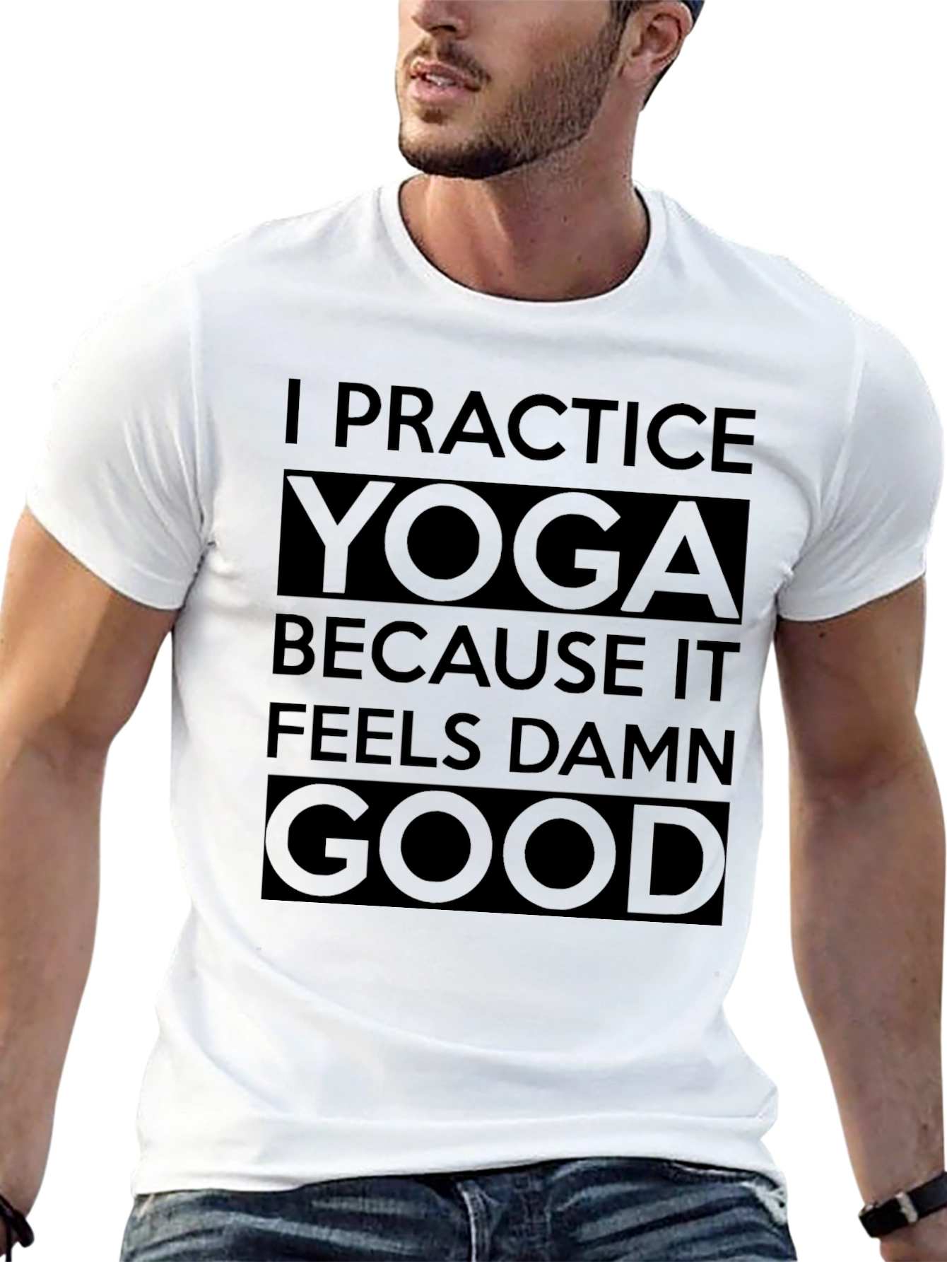 Yoga Practice Tee - Feels Good T-Shirt