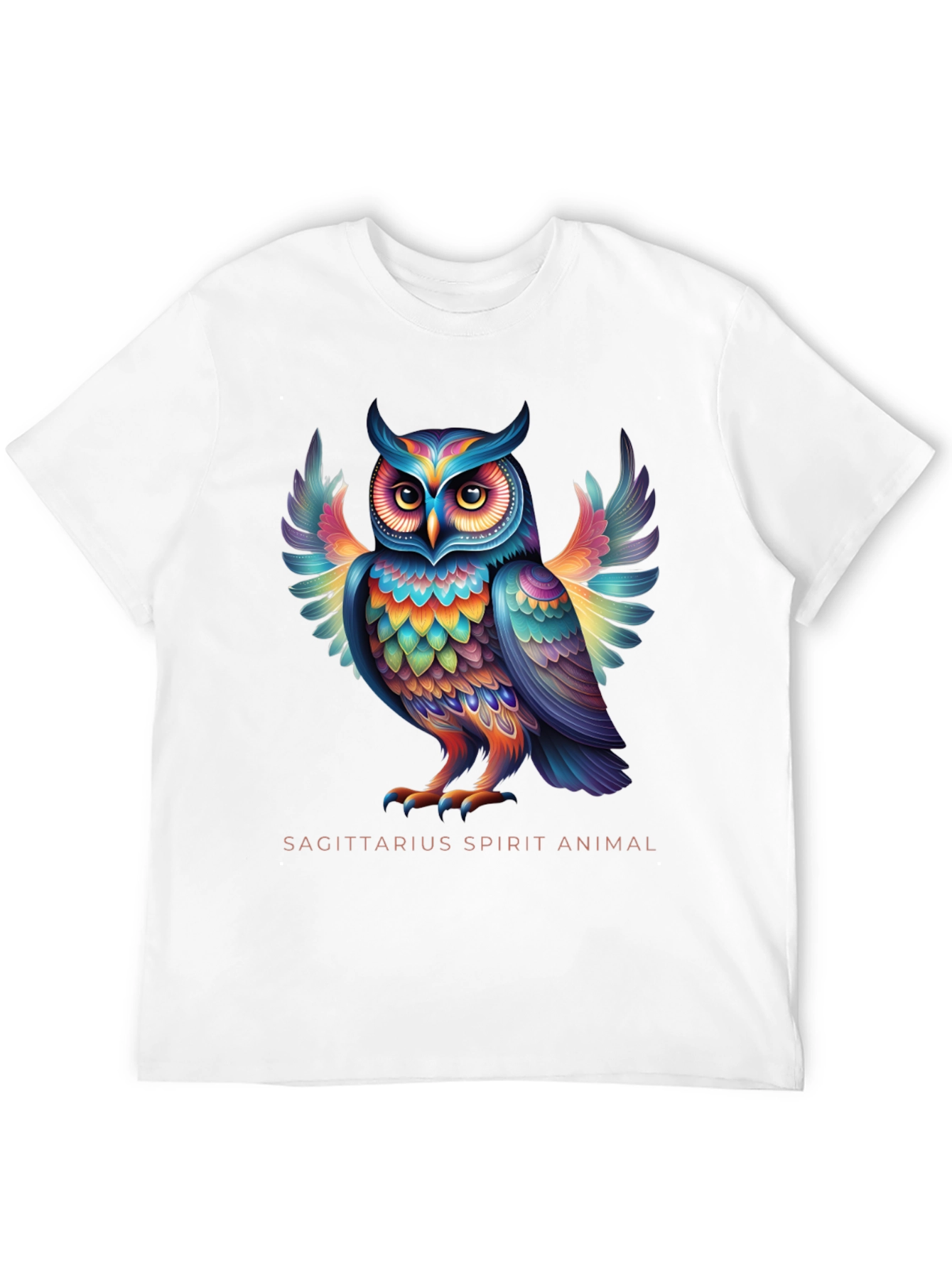 Sagittarius Spirit Animal Owl Graphic Tee