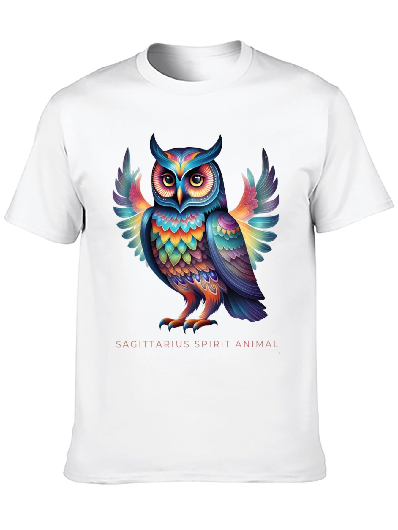 Sagittarius Spirit Animal Owl Graphic Tee