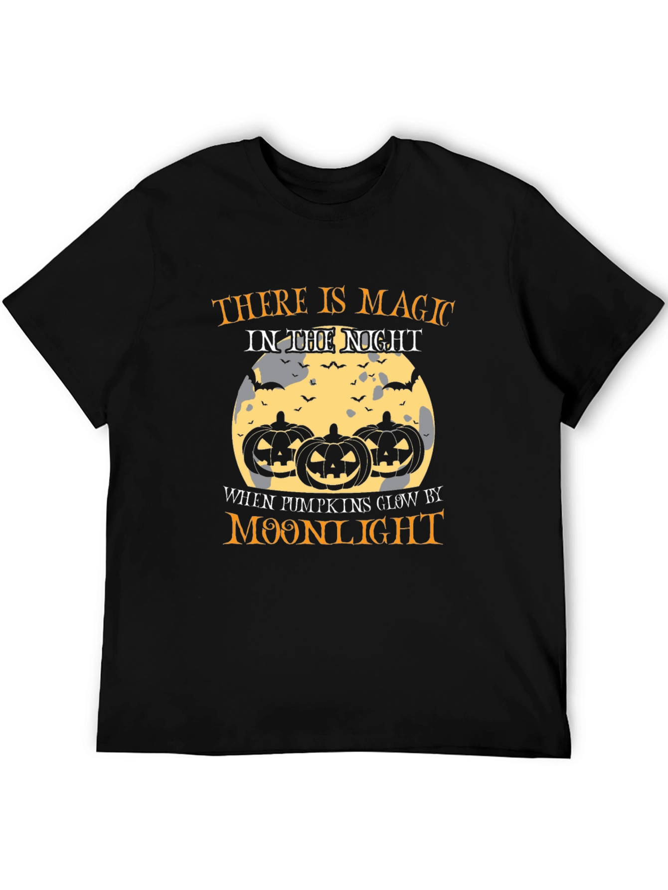 Halloween Magic Moonlight Pumpkin T-Shirt