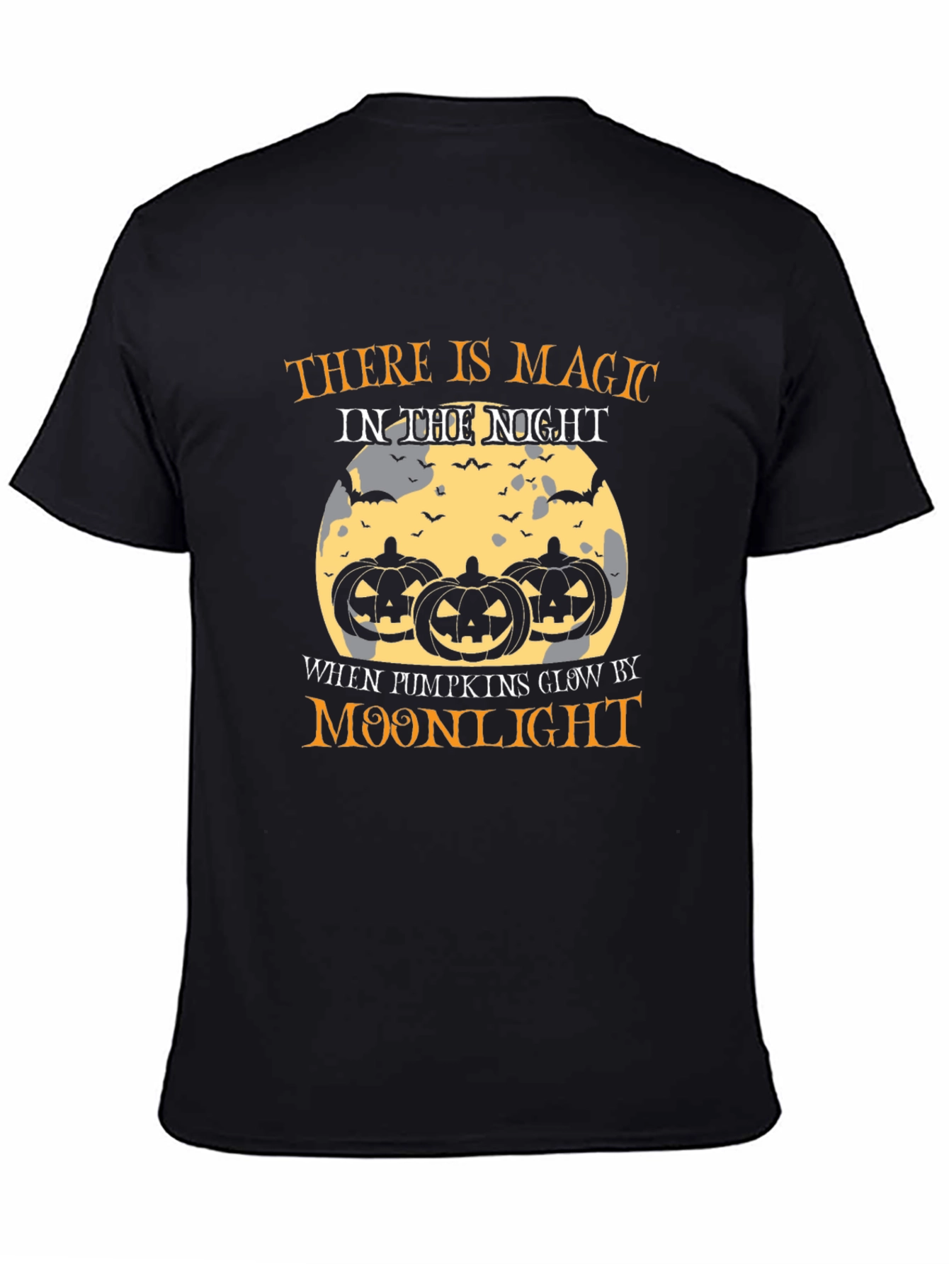 Halloween Magic Moonlight Pumpkin T-Shirt