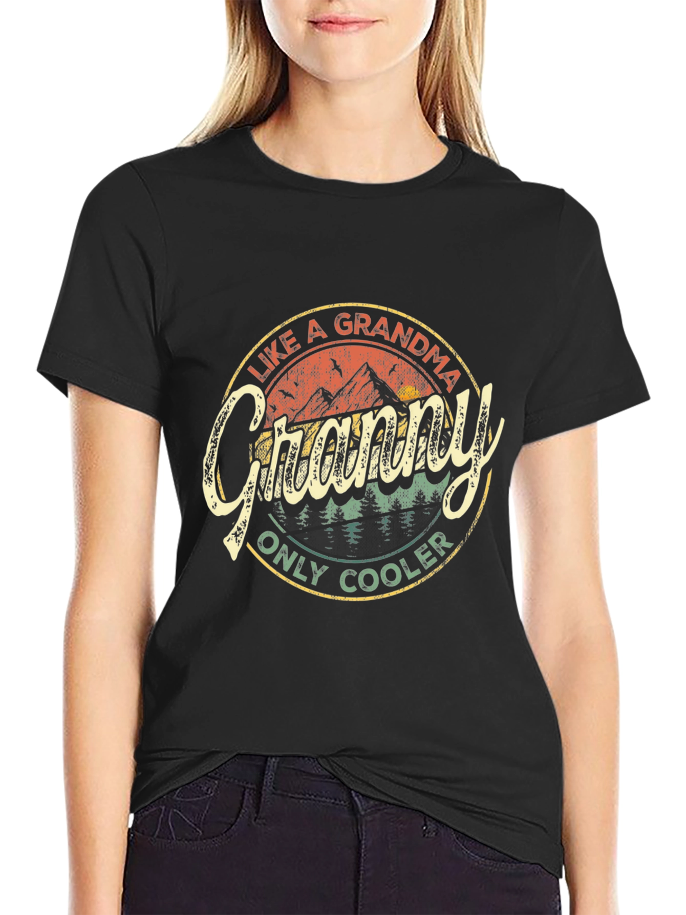 Like a Grandma Only Cooler Graphic Tee