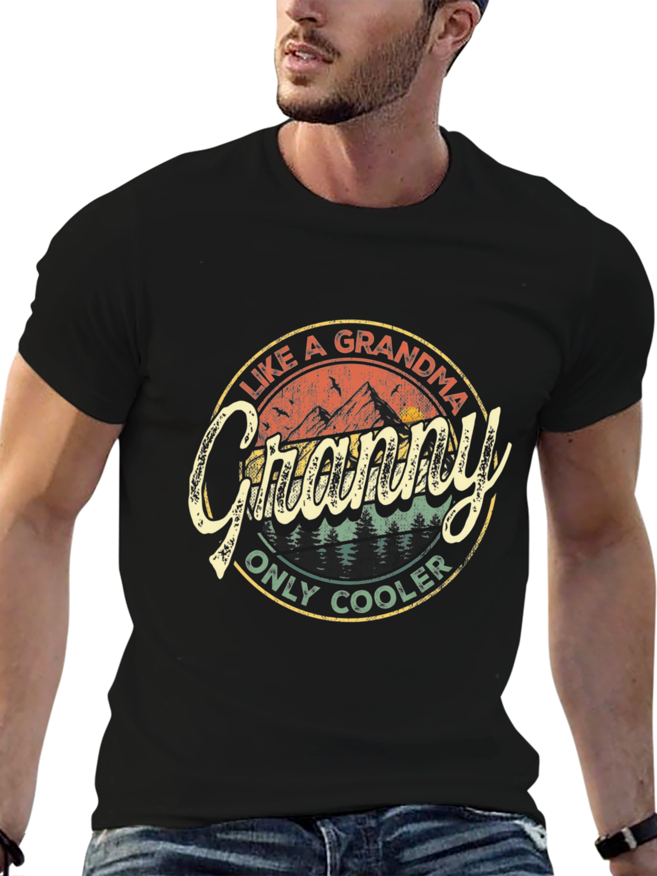 Like a Grandma Only Cooler Graphic Tee