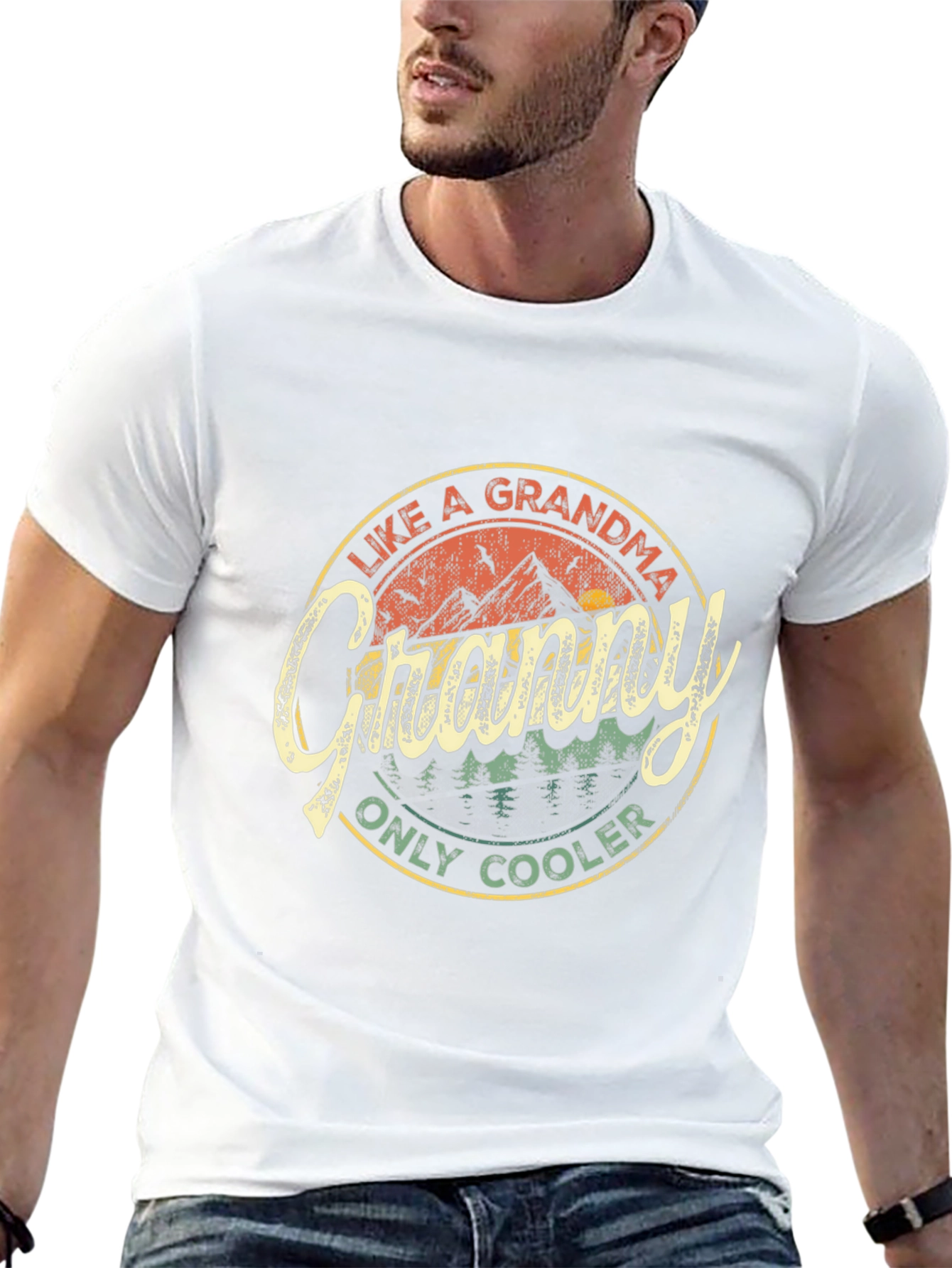 Like a Grandma Only Cooler Graphic Tee