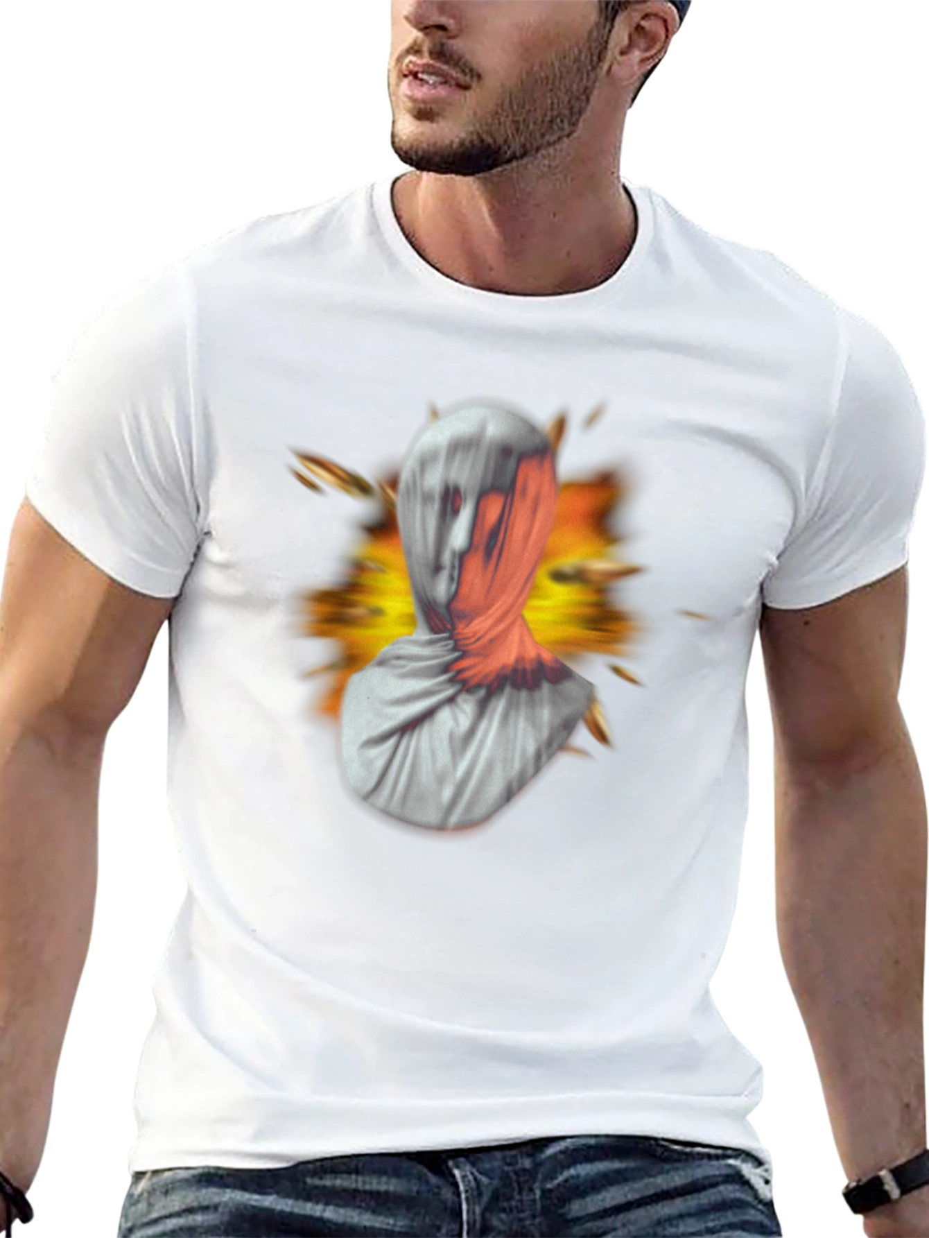 Mystic Veil Graphic T-Shirt - Urban Style