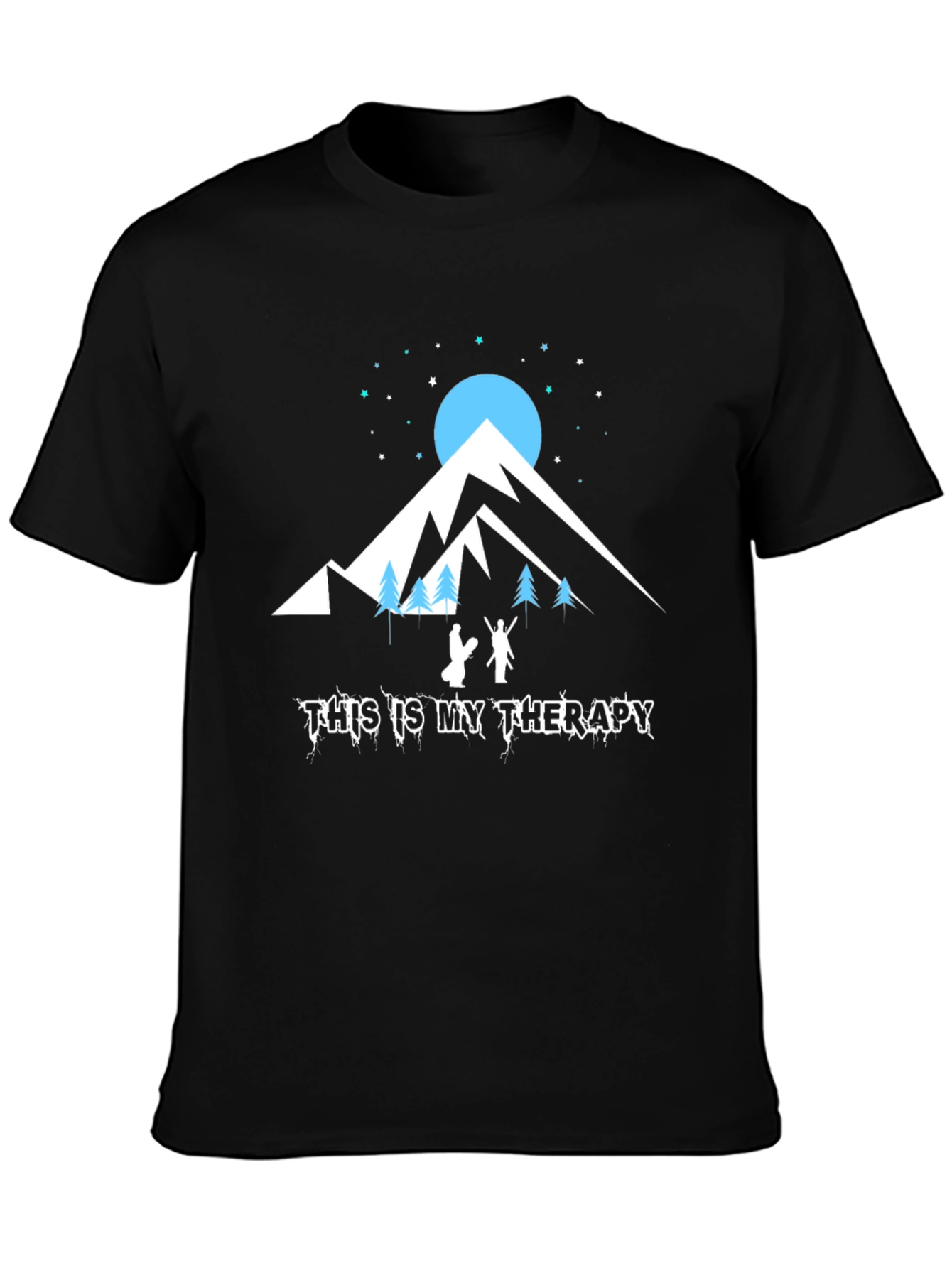 Mountains Are My Therapy T-Shirt