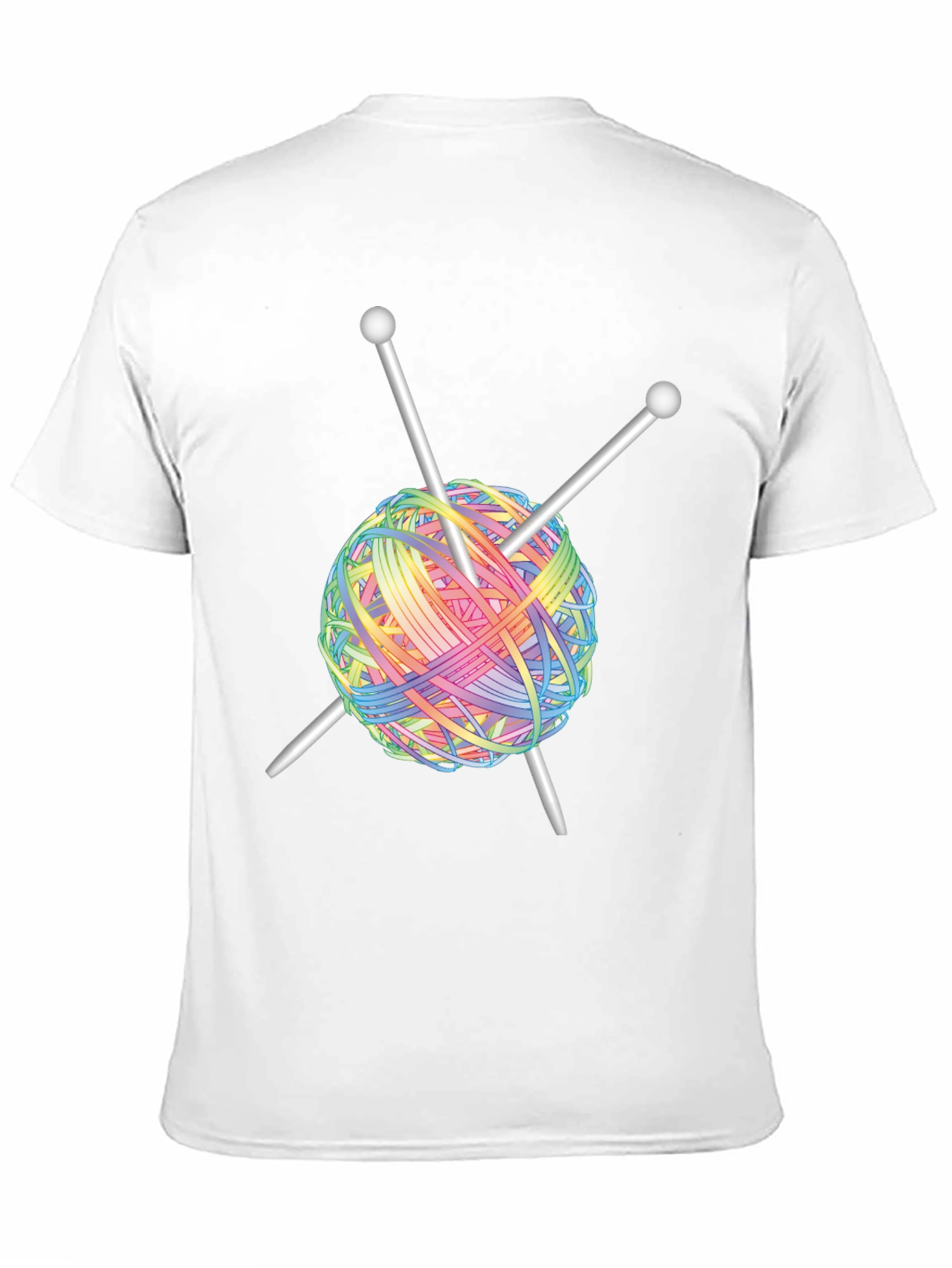 Knitting Yarn T-Shirt - Perfect for Craft Lovers!