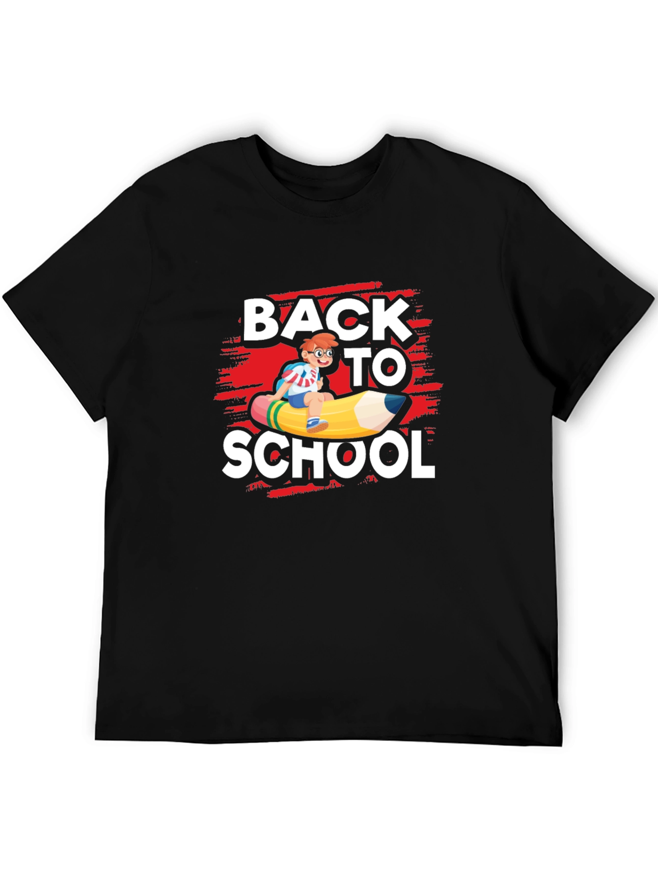 Back To School T-Shirt - Pencil Rider Graphic Tee
