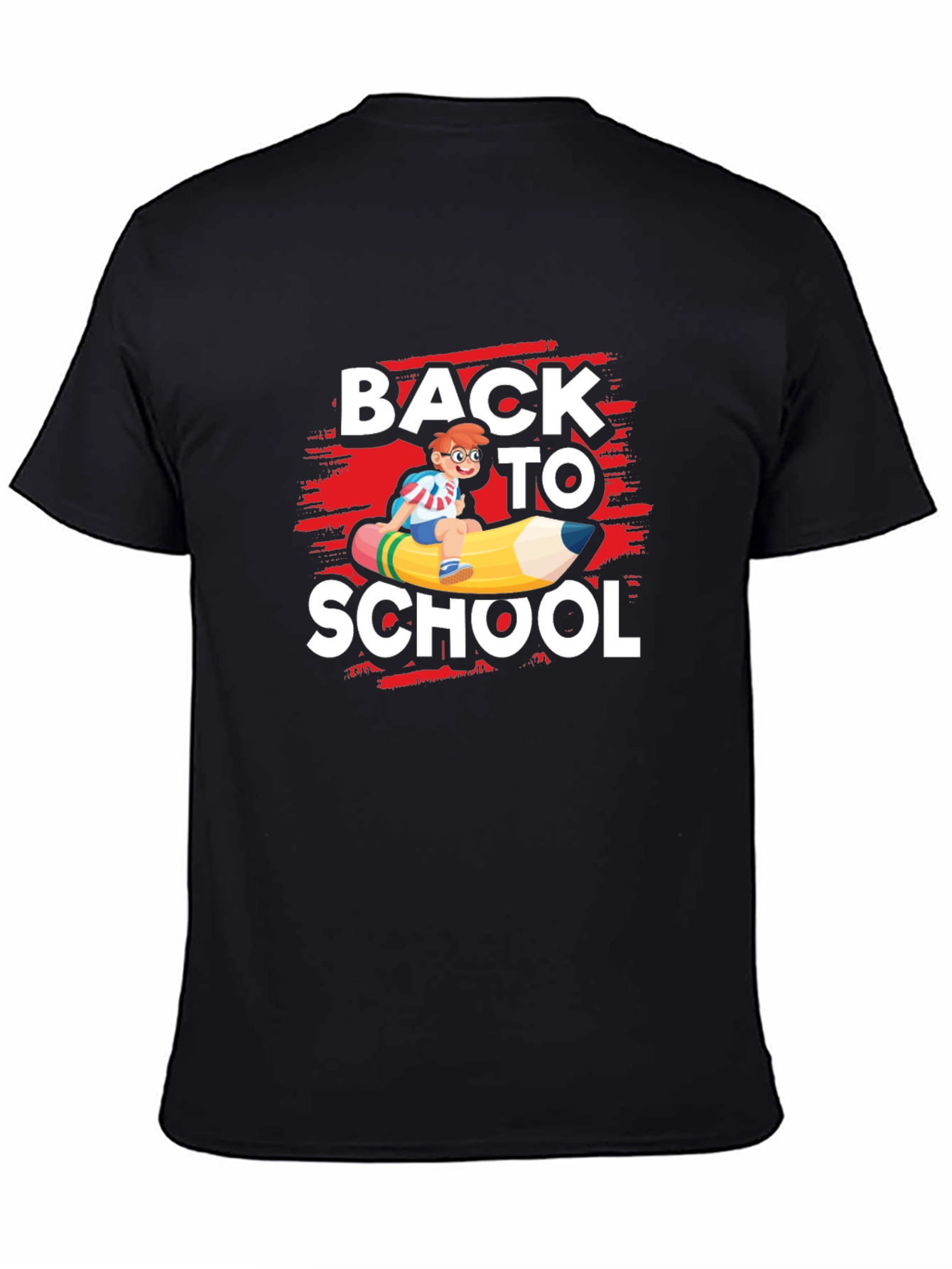 Back To School T-Shirt - Pencil Rider Graphic Tee