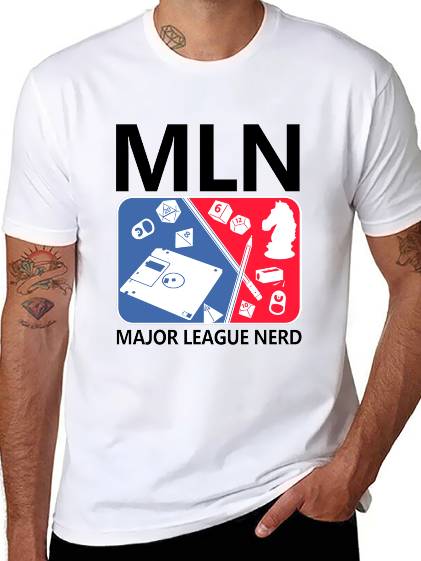 MLN Major League Nerd Graphic Tee