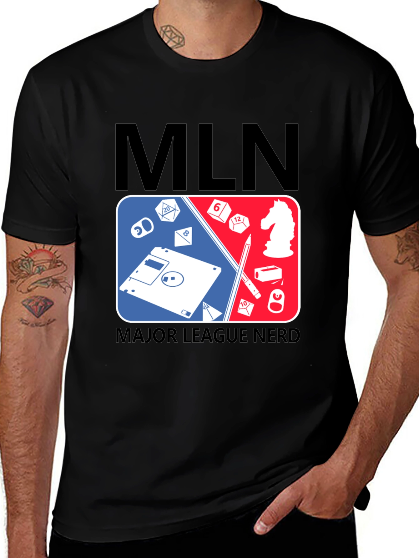 MLN Major League Nerd Graphic Tee