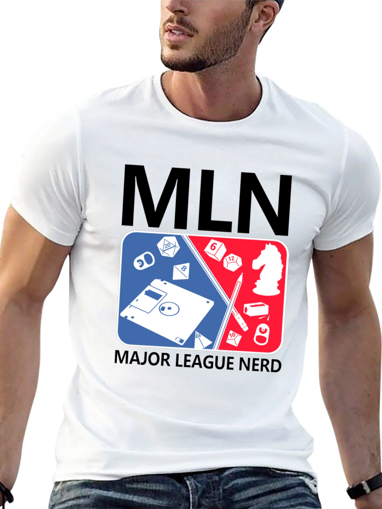 MLN Major League Nerd Graphic Tee