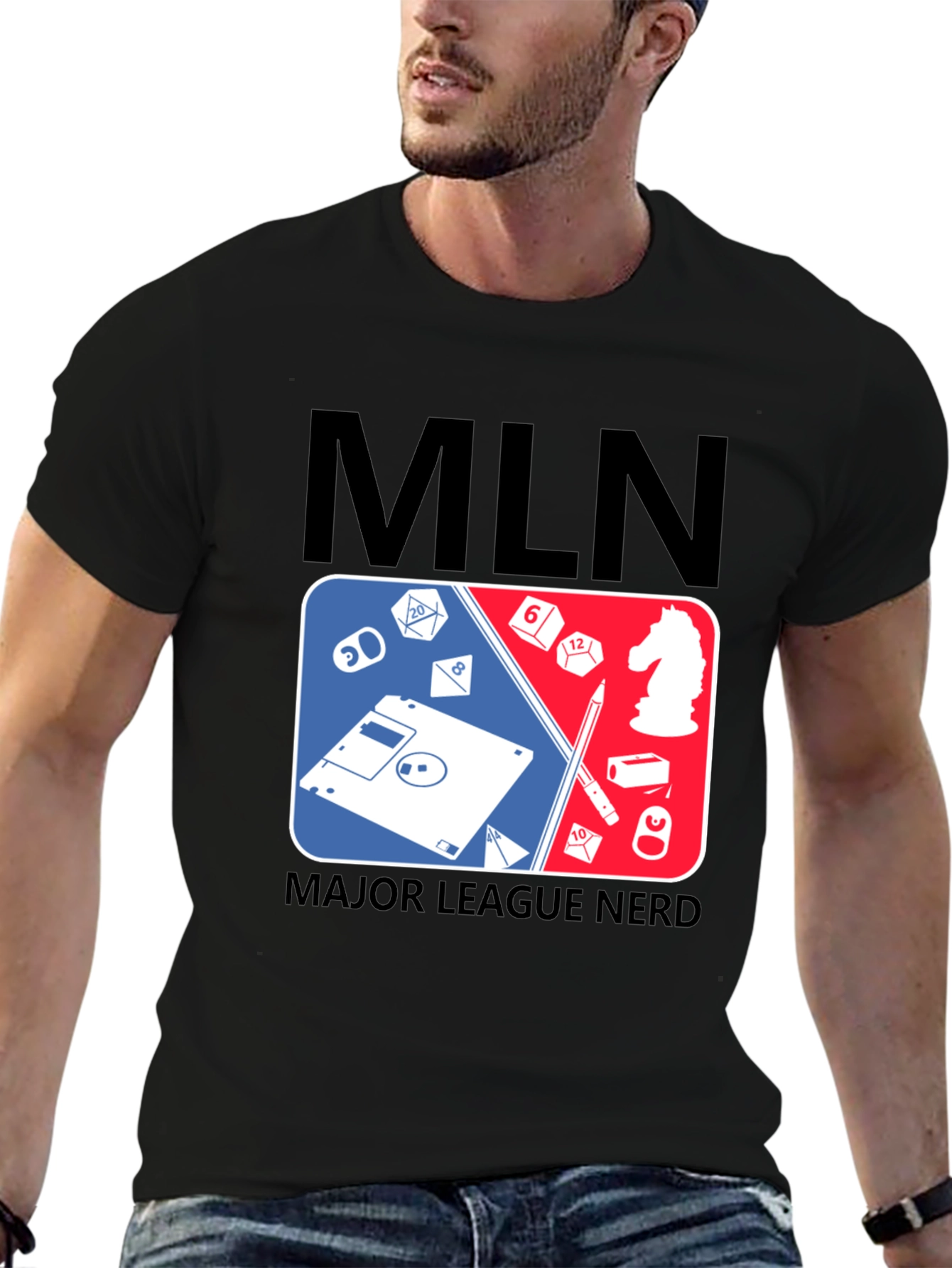 MLN Major League Nerd Graphic Tee