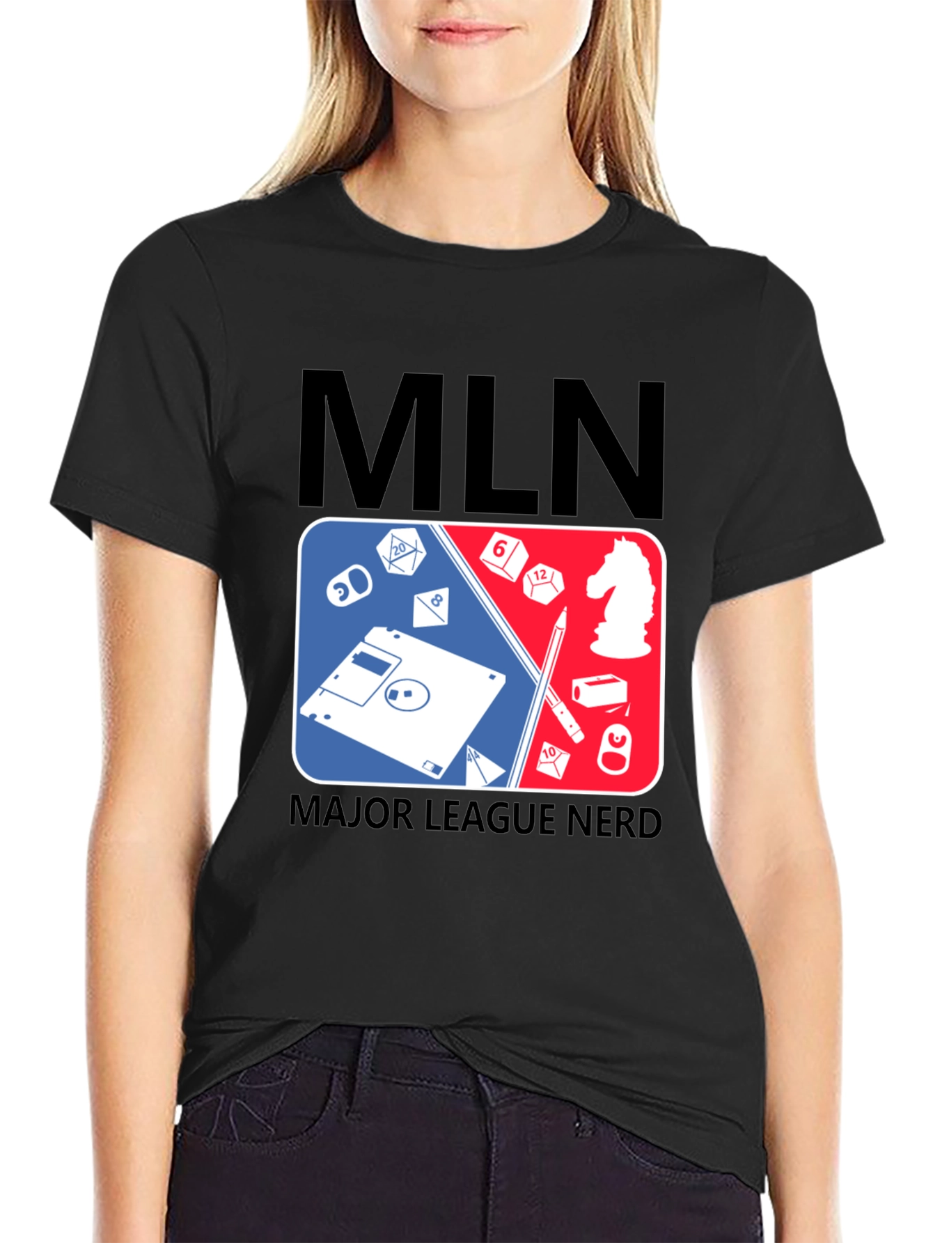 MLN Major League Nerd Graphic Tee