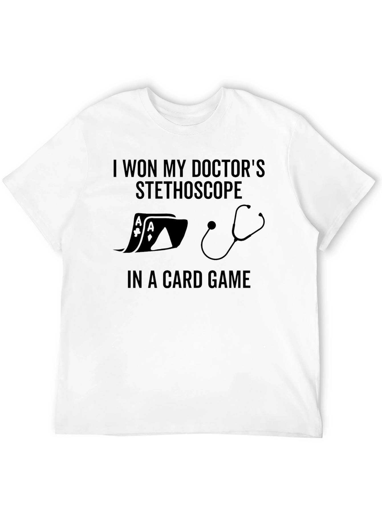Doctors Stethoscope Card Game T-Shirt