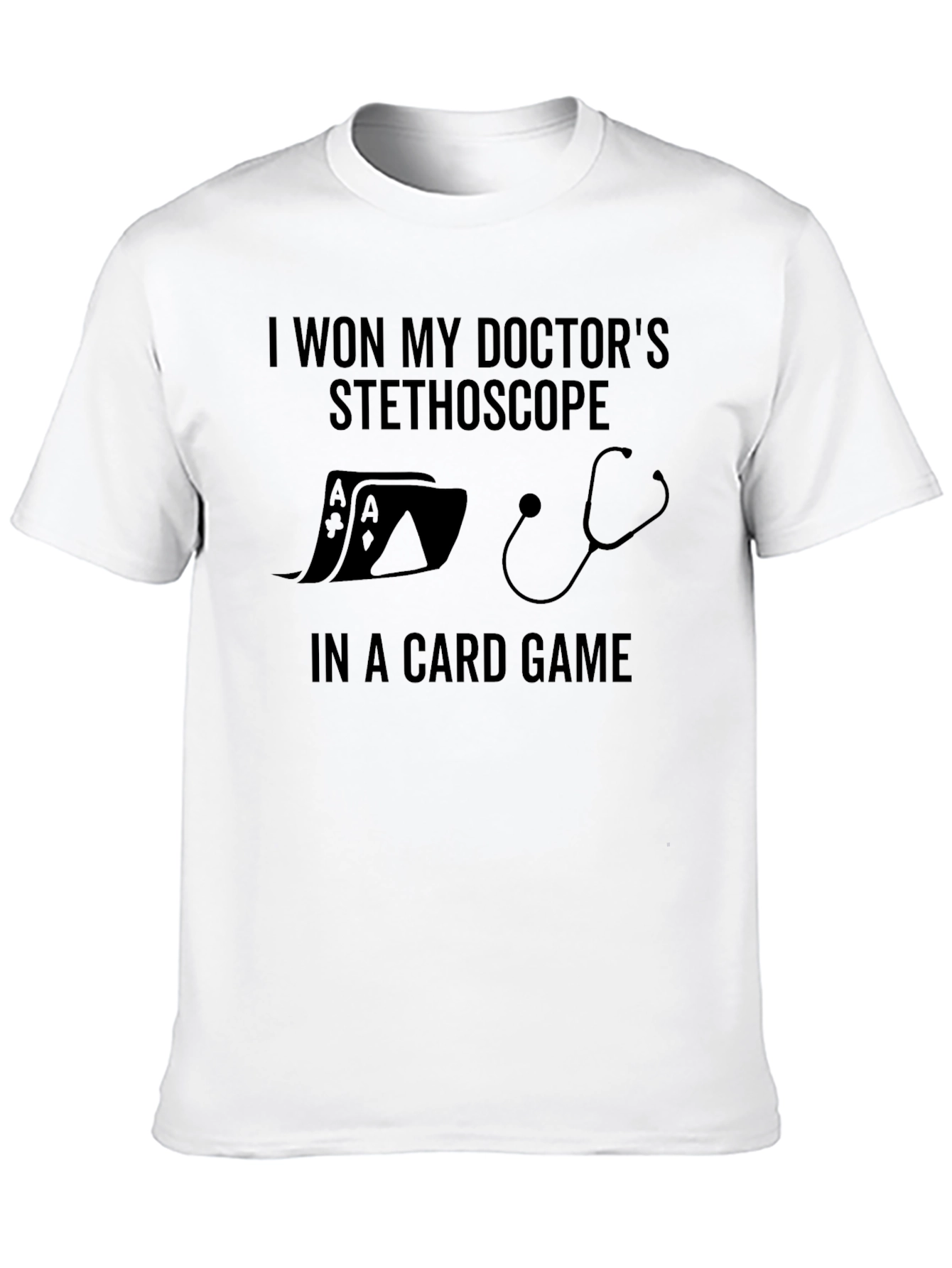 Doctors Stethoscope Card Game T-Shirt