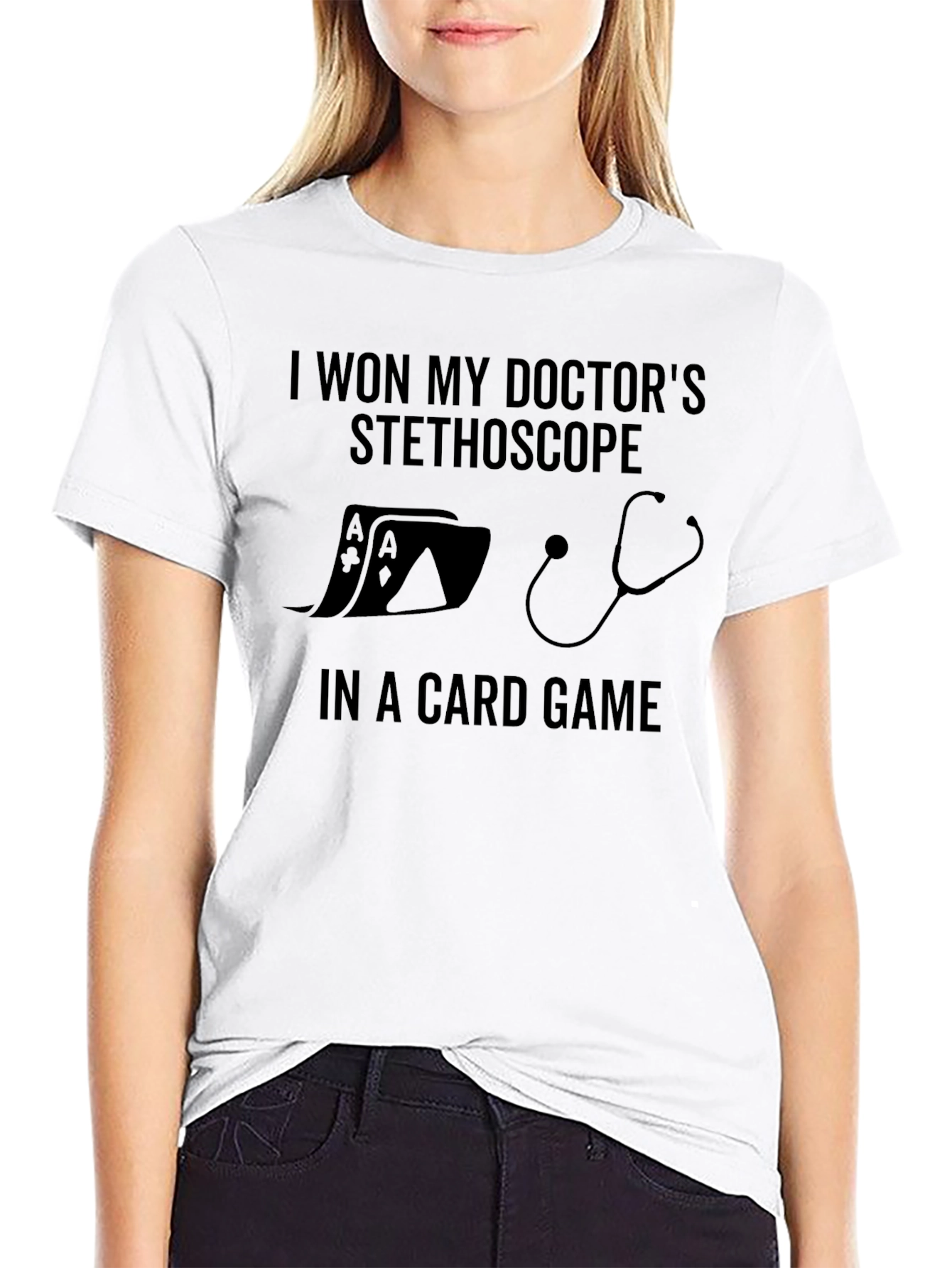 Doctors Stethoscope Card Game T-Shirt