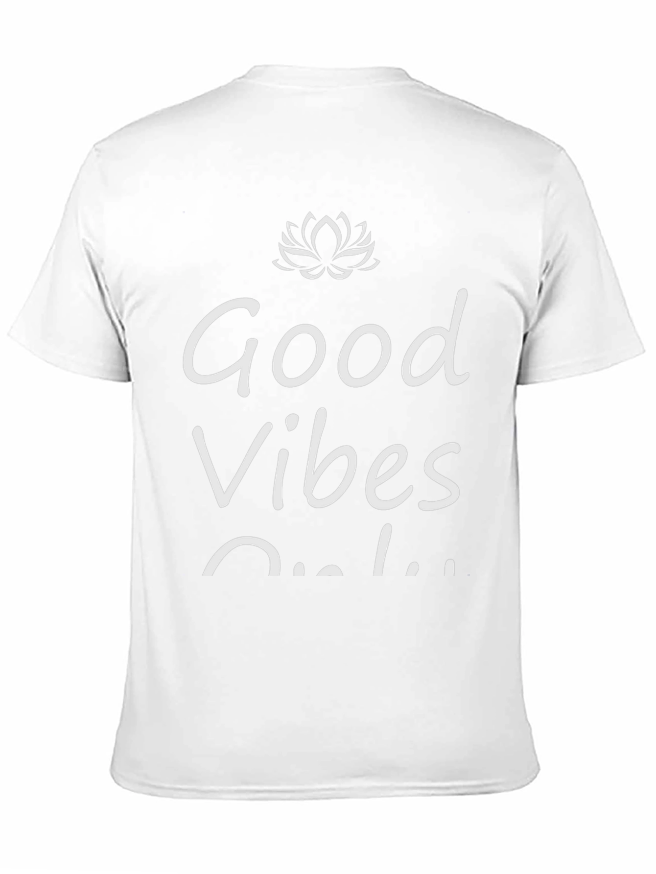 Good Vibes Only Graphic Tee - Positive Energy T-Shirt