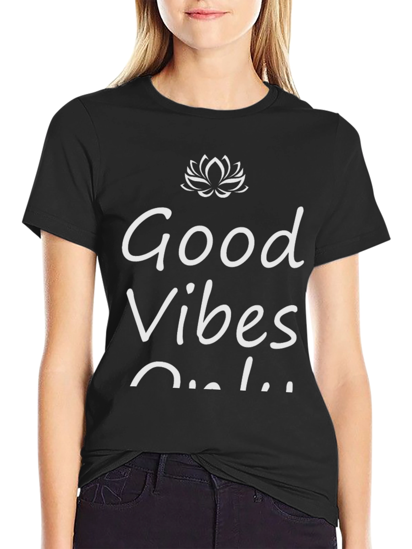 Good Vibes Only Graphic Tee - Positive Energy T-Shirt
