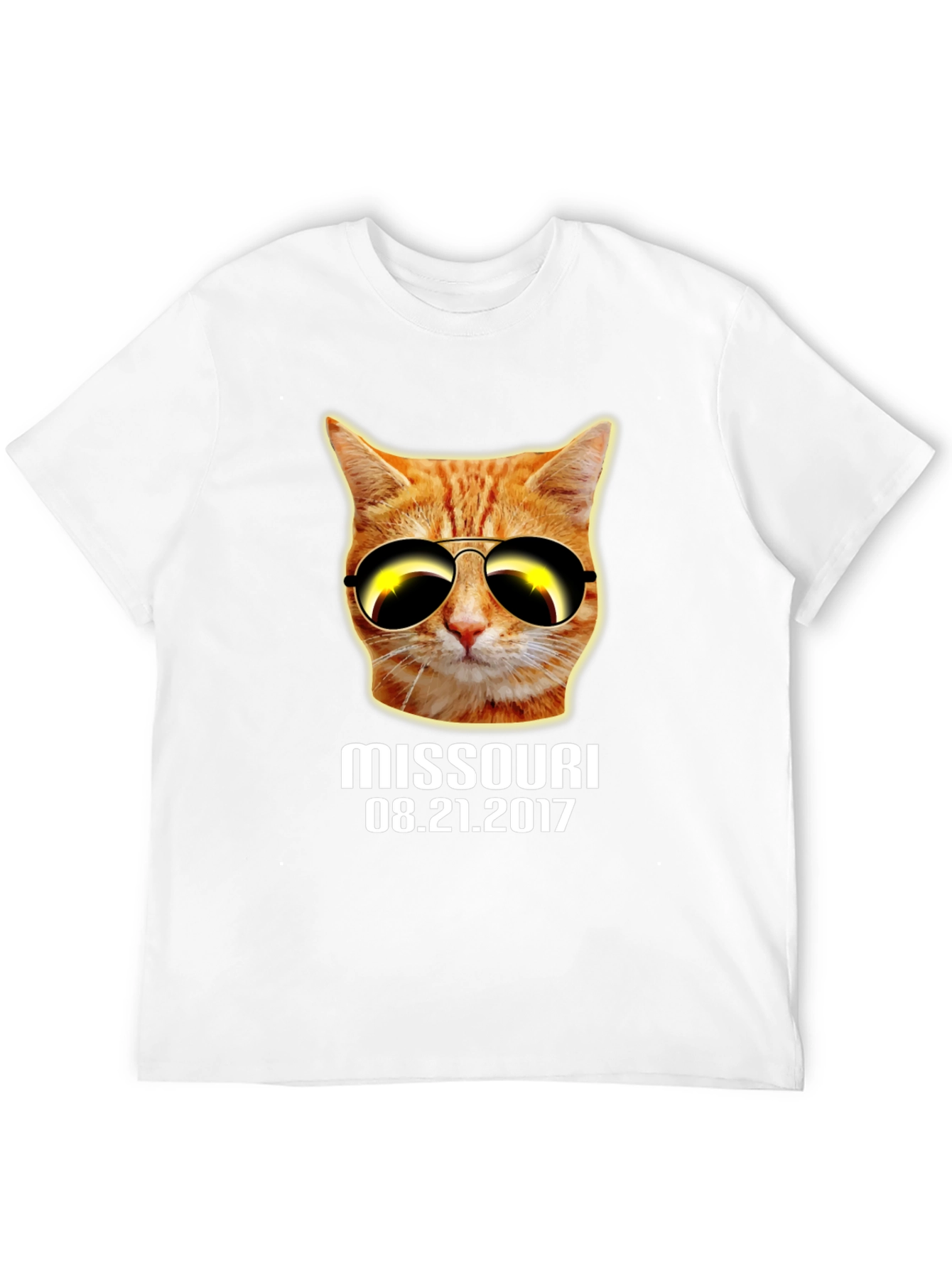 Cool Cat Eclipse Missouri 2017 T-Shirt