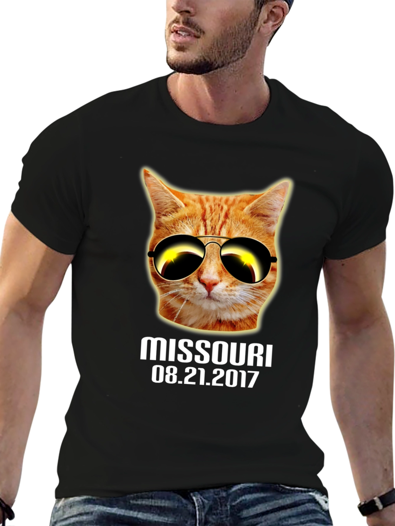 Cool Cat Eclipse Missouri 2017 T-Shirt