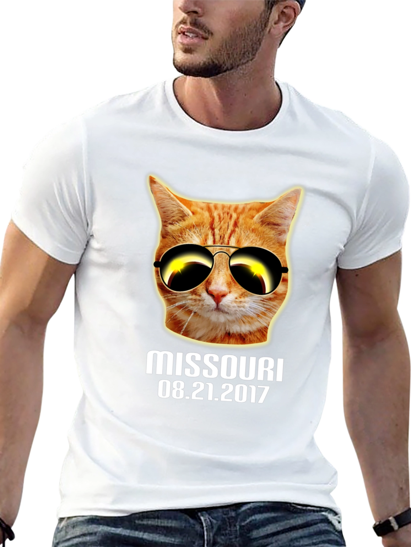 Cool Cat Eclipse Missouri 2017 T-Shirt