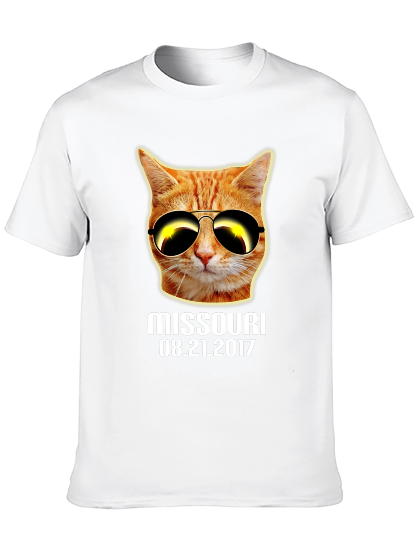 Cool Cat Eclipse Missouri 2017 T-Shirt