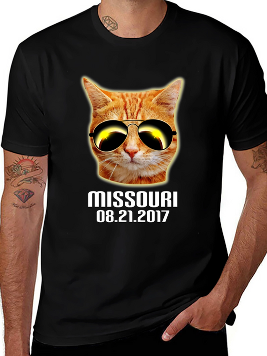Cool Cat Eclipse Missouri 2017 T-Shirt