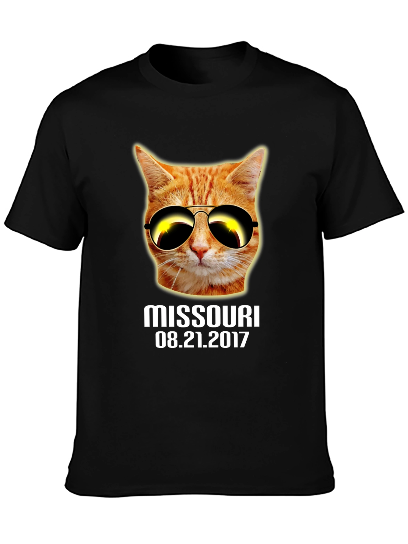 Cool Cat Eclipse Missouri 2017 T-Shirt