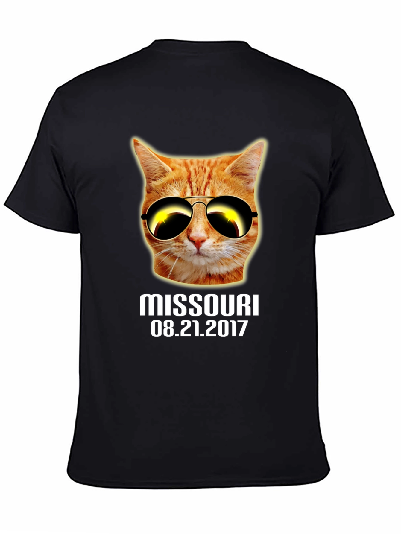 Cool Cat Eclipse Missouri 2017 T-Shirt