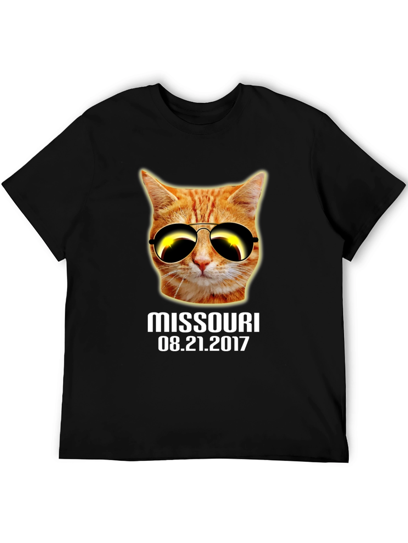 Cool Cat Eclipse Missouri 2017 T-Shirt