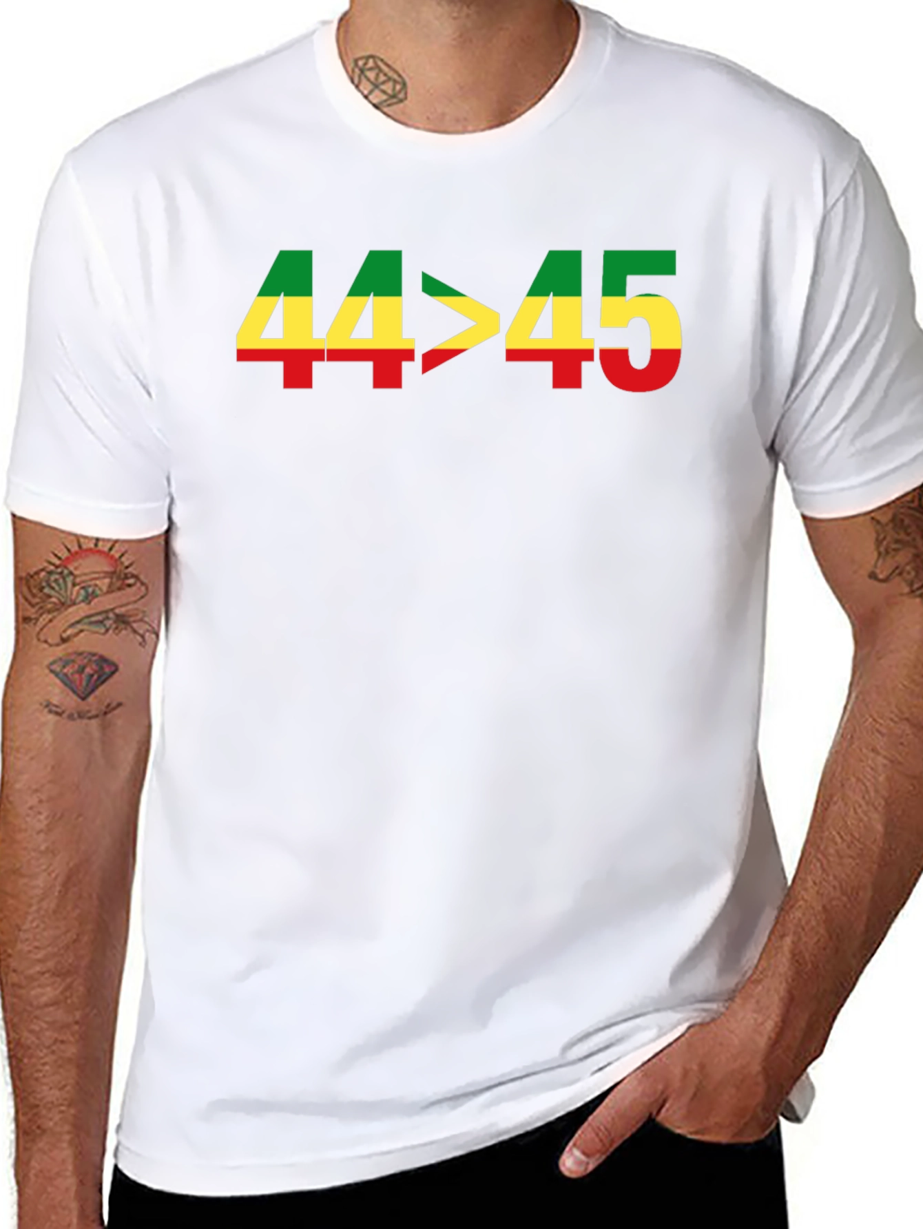 44>45 Graphic Tee - Political Statement Shirt