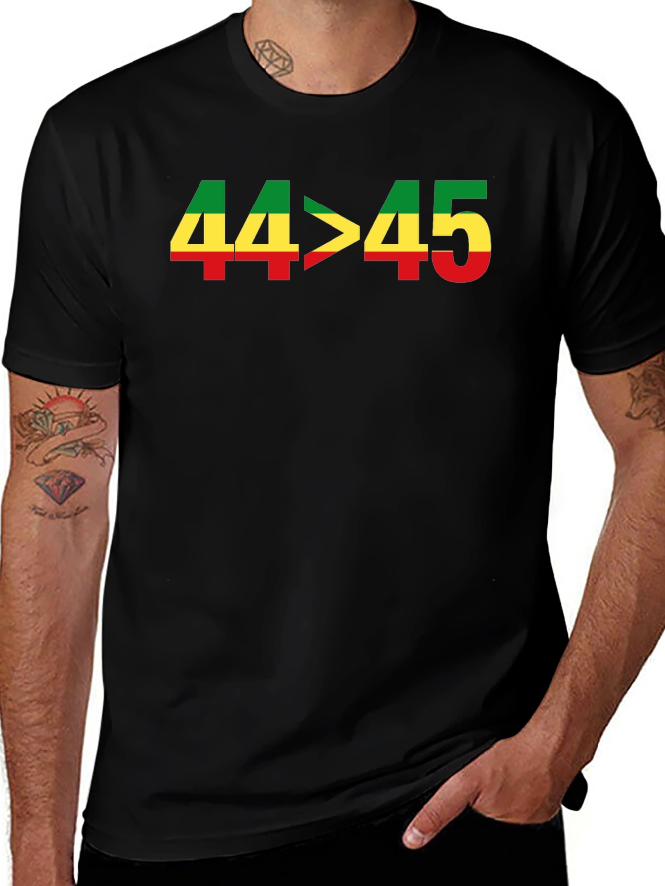 44>45 Graphic Tee - Political Statement Shirt