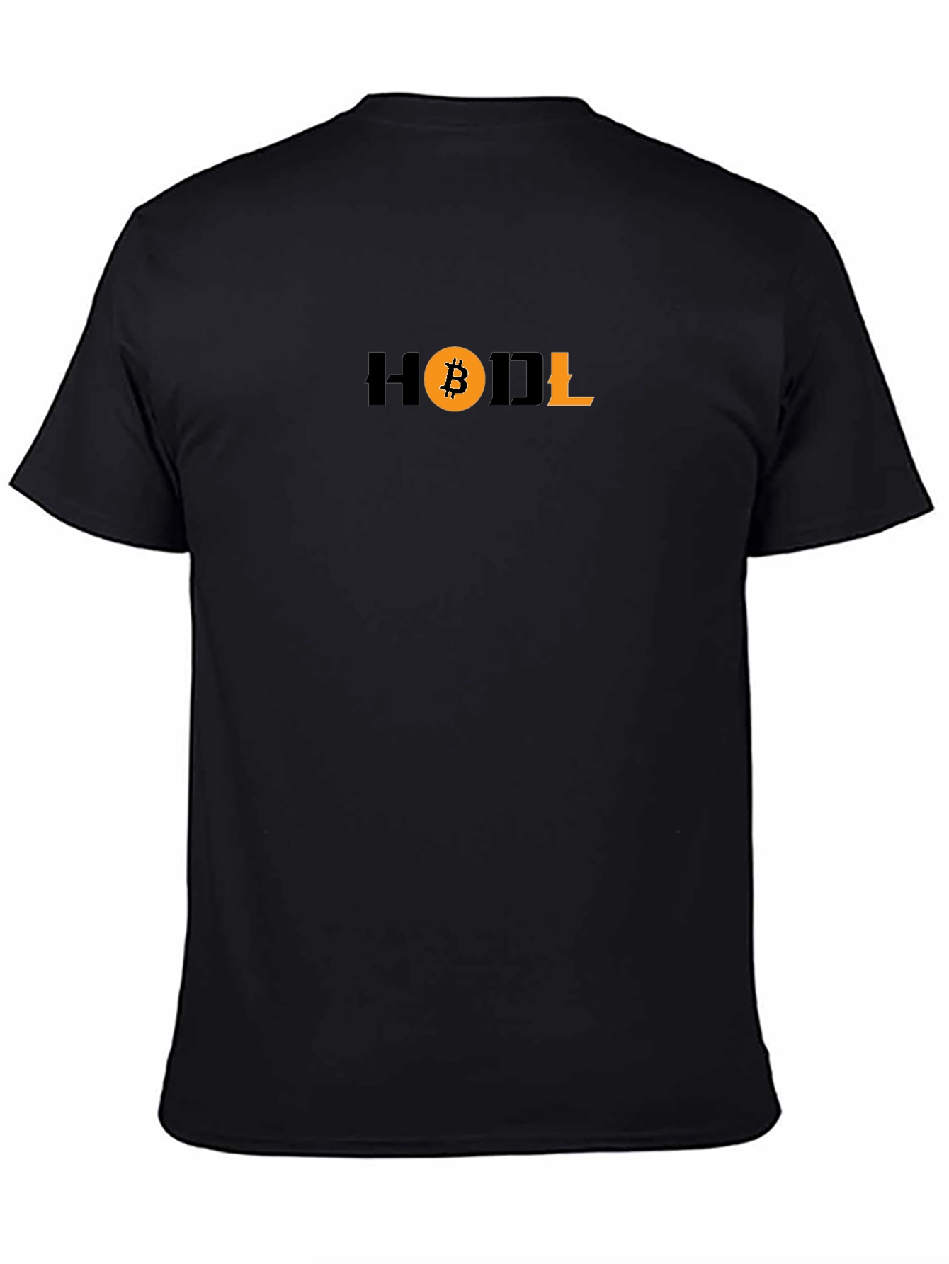 HODL Bitcoin Crypto Black T-Shirt