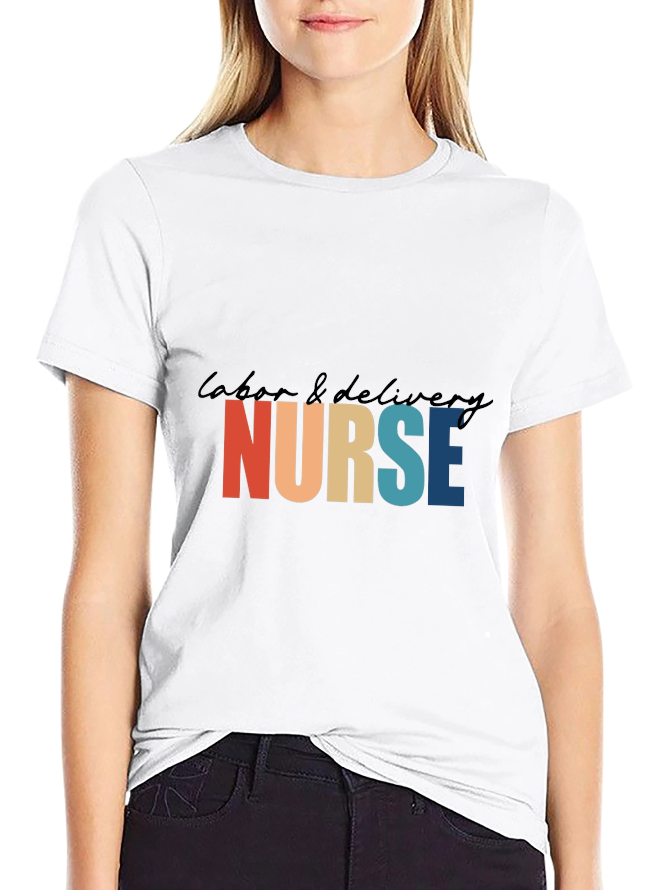 Labor & Delivery Nurse Retro T-Shirt