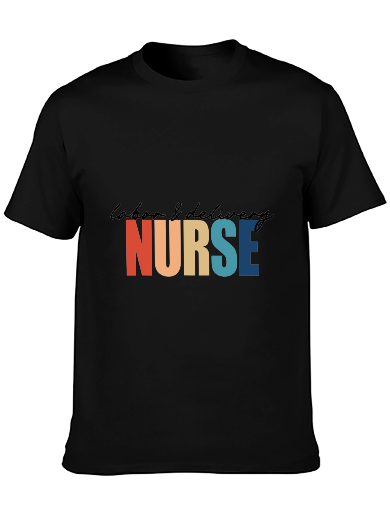Labor & Delivery Nurse Retro T-Shirt