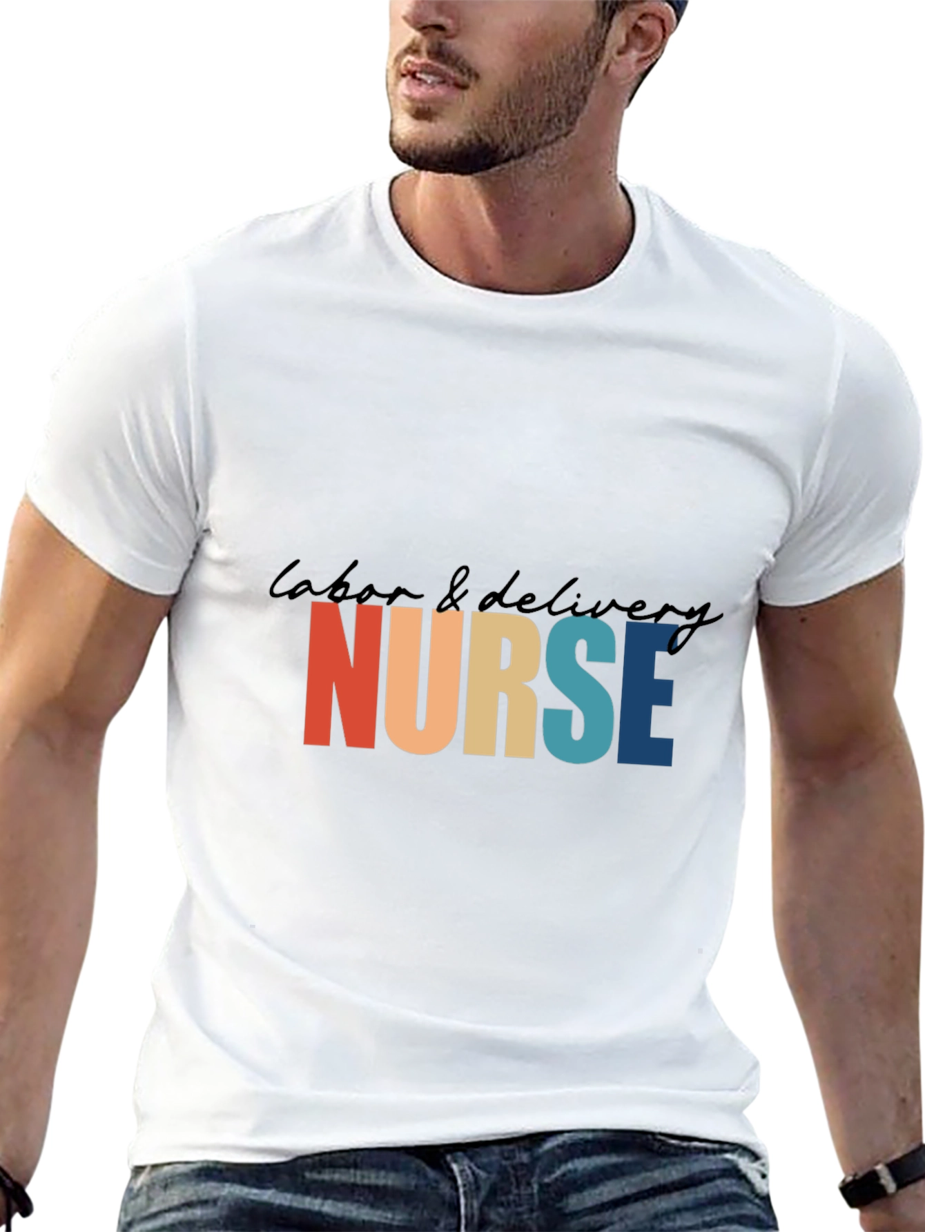 Labor & Delivery Nurse Retro T-Shirt