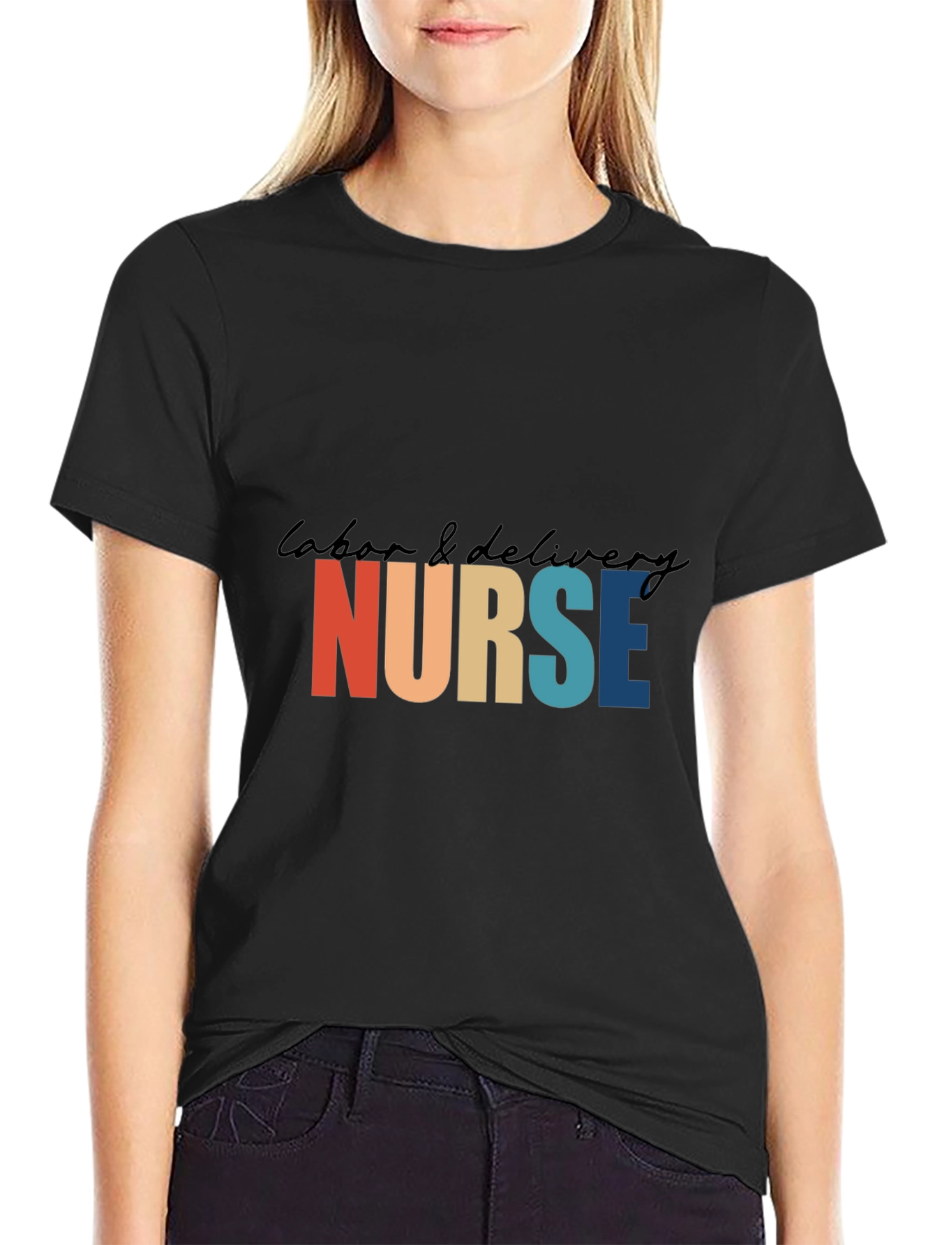 Labor & Delivery Nurse Retro T-Shirt