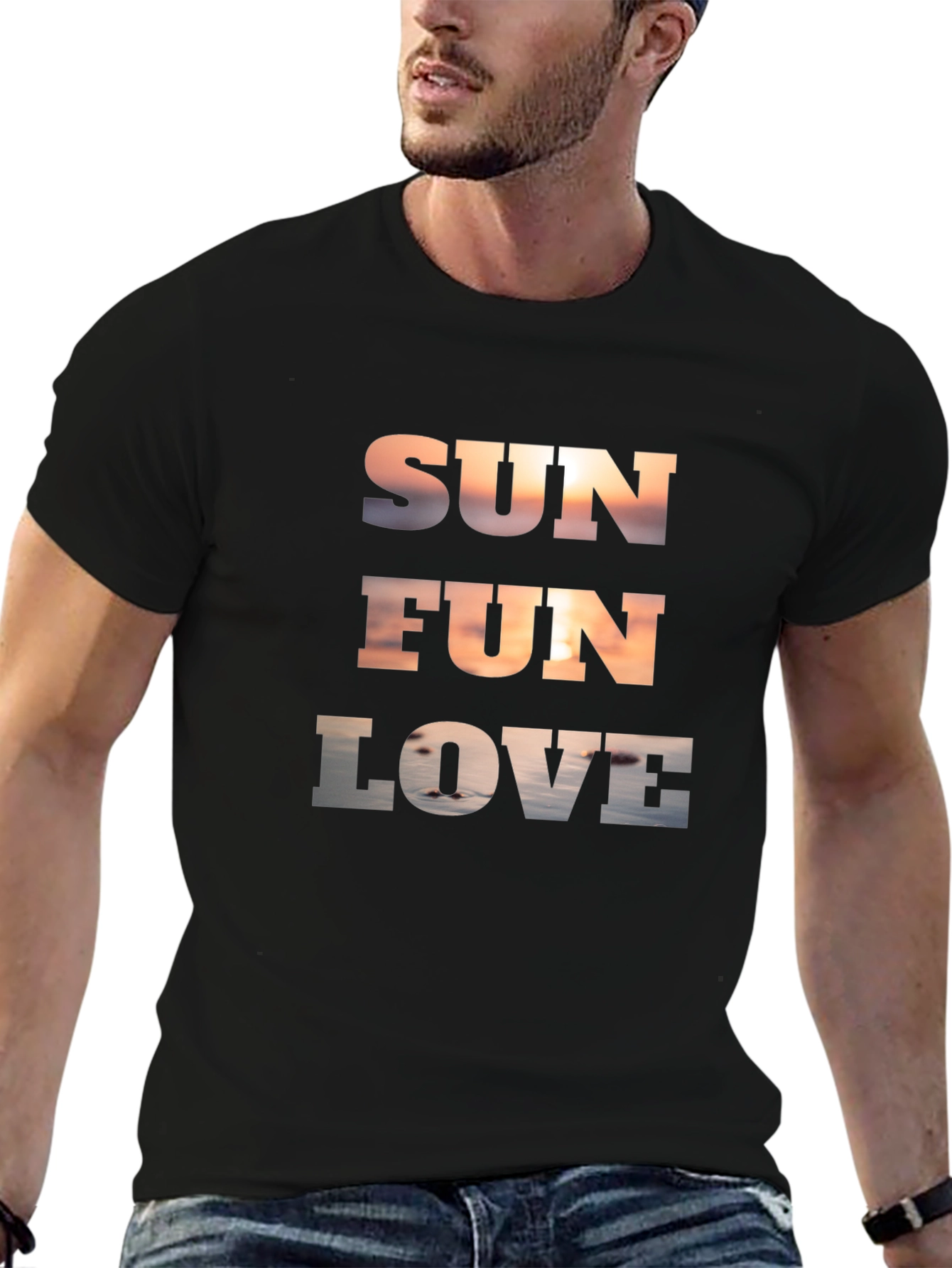 Sun Fun Love Graphic T-Shirt