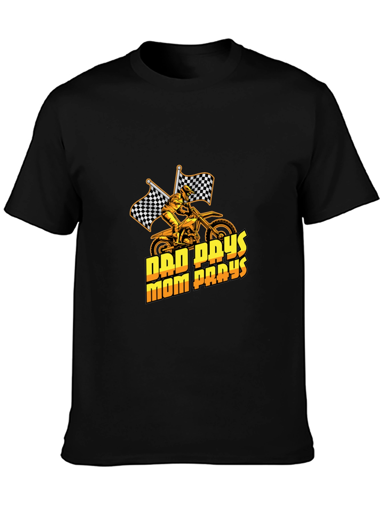Dad Pays Mom Pays Motocross T-Shirt